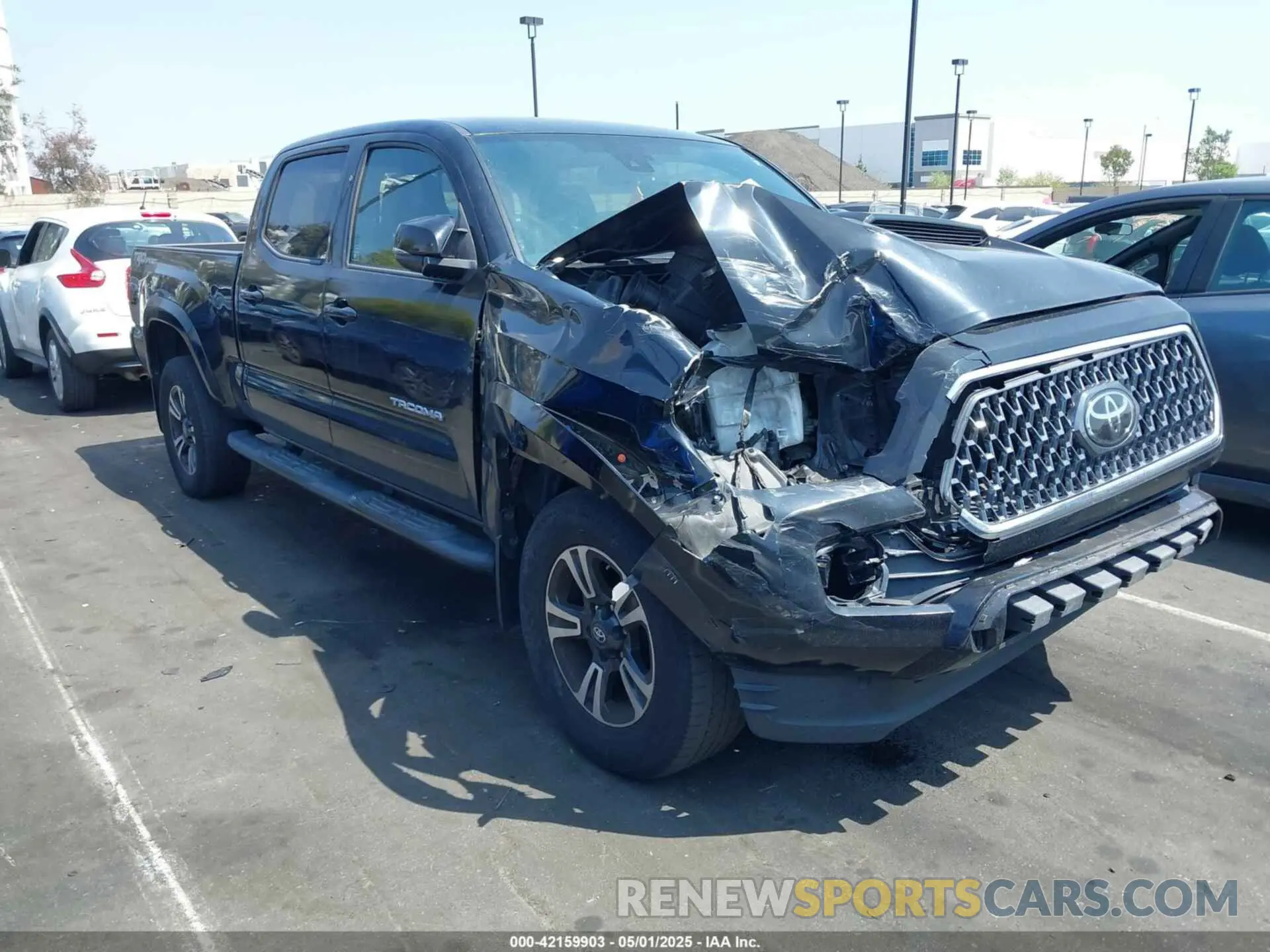 1 fotografías del automóvil dañado 3TMBZ5DN1KM023093 TOYOTA TACOMA 2019