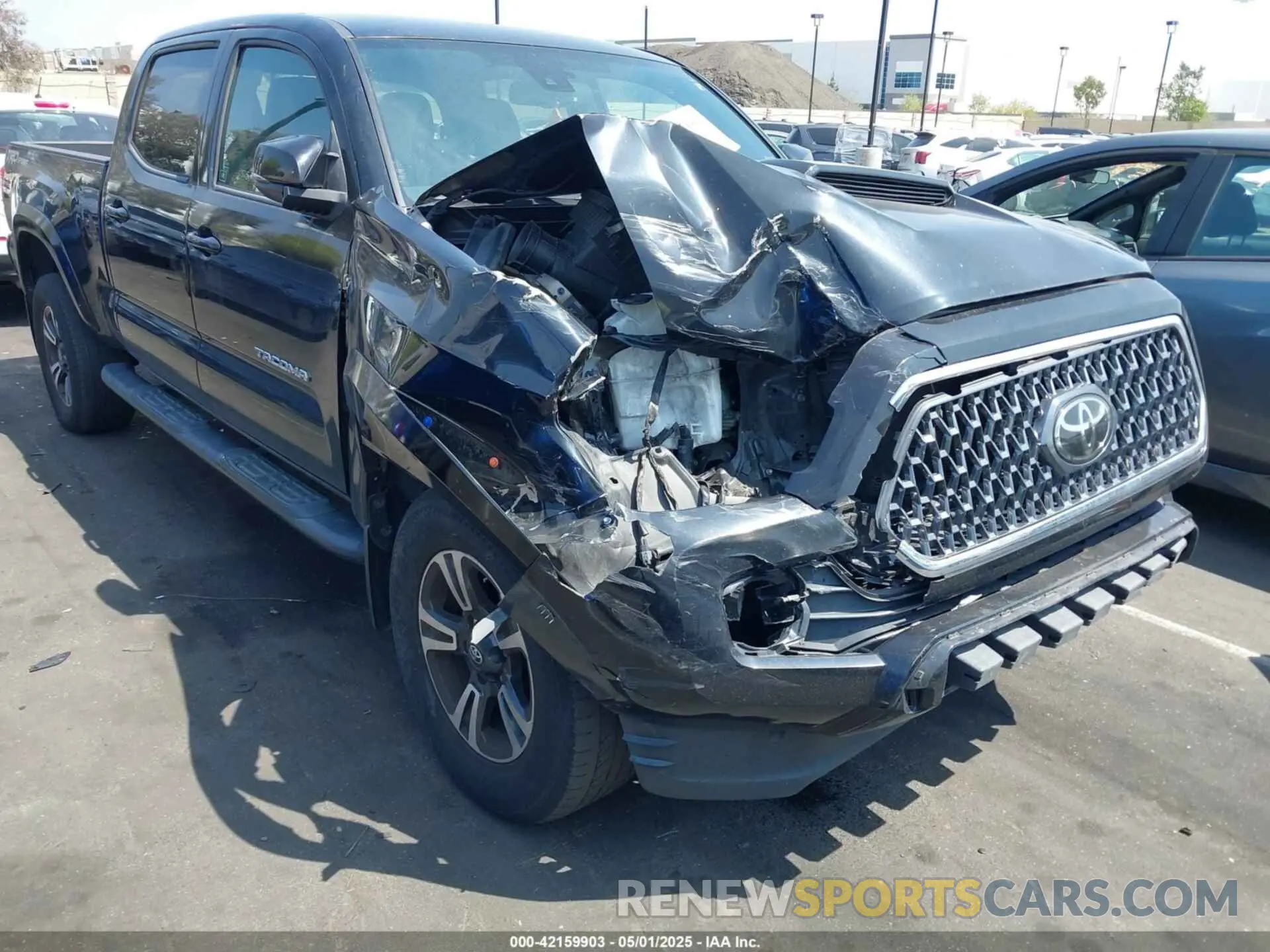 6 fotografías del automóvil dañado 3TMBZ5DN1KM023093 TOYOTA TACOMA 2019