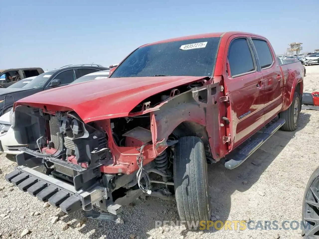 1 fotografías del automóvil dañado 3TMBZ5DN2KM022454 TOYOTA TACOMA 2019