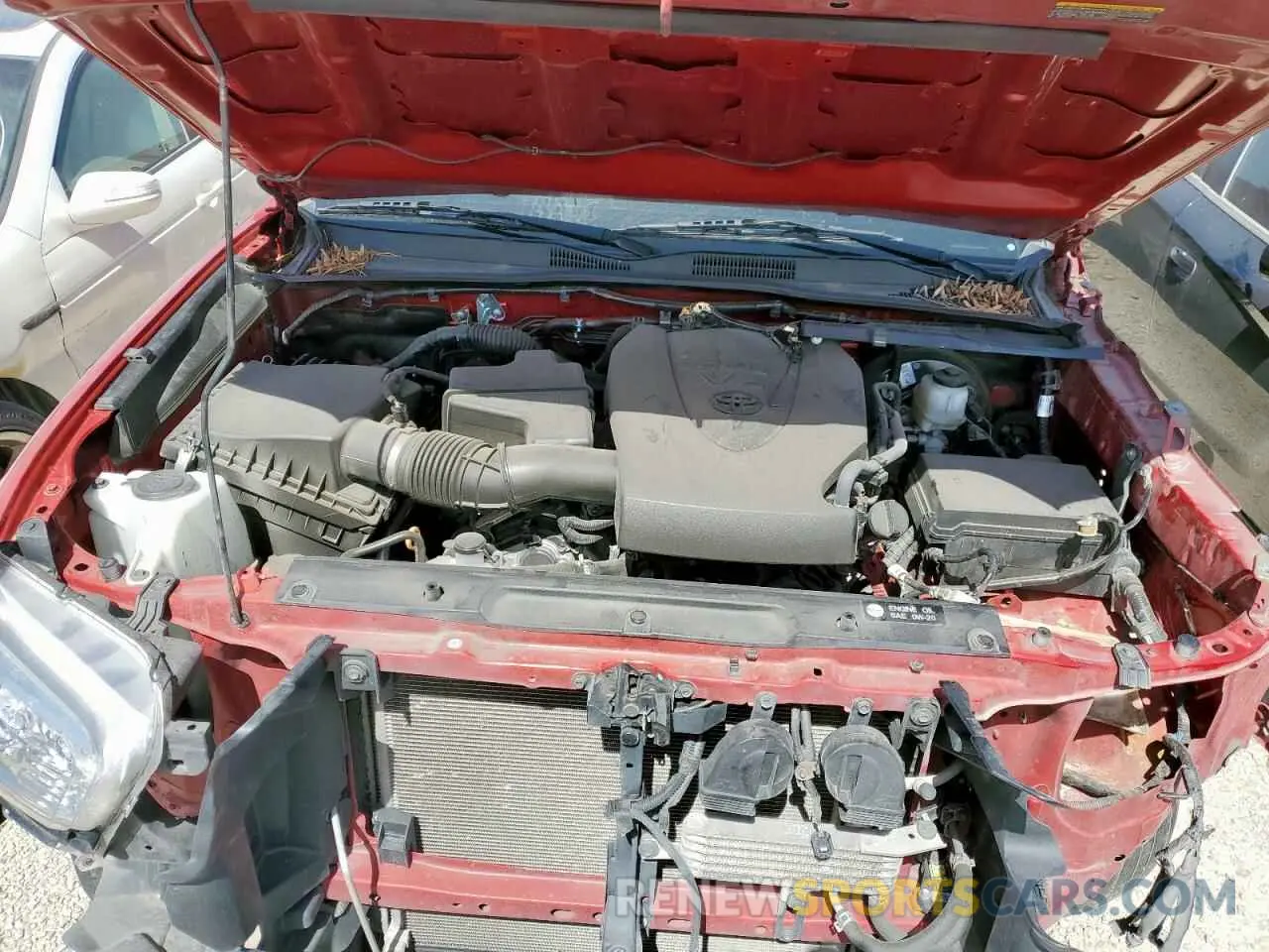 11 fotografías del automóvil dañado 3TMBZ5DN2KM022454 TOYOTA TACOMA 2019
