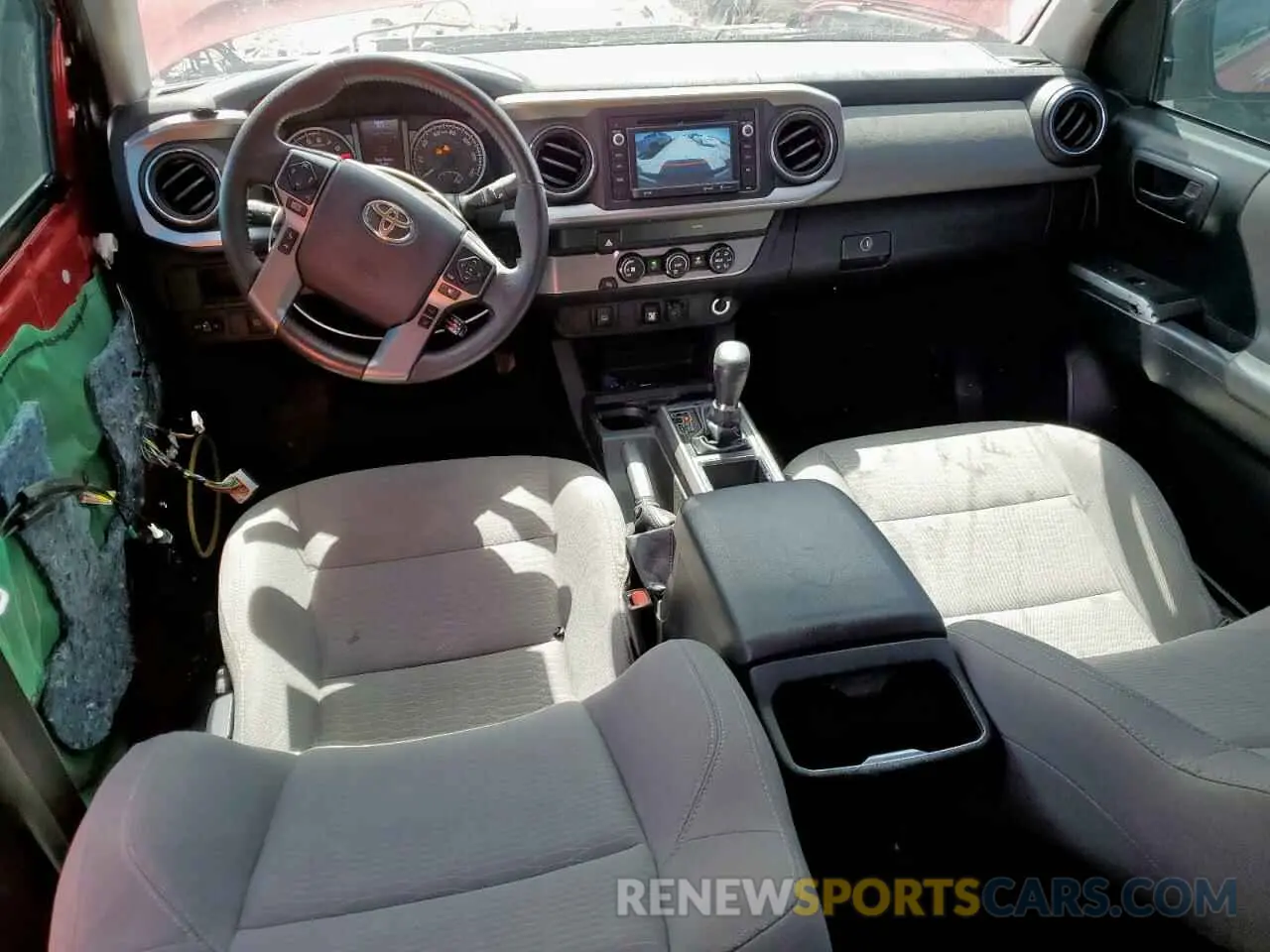 8 fotografías del automóvil dañado 3TMBZ5DN2KM022454 TOYOTA TACOMA 2019