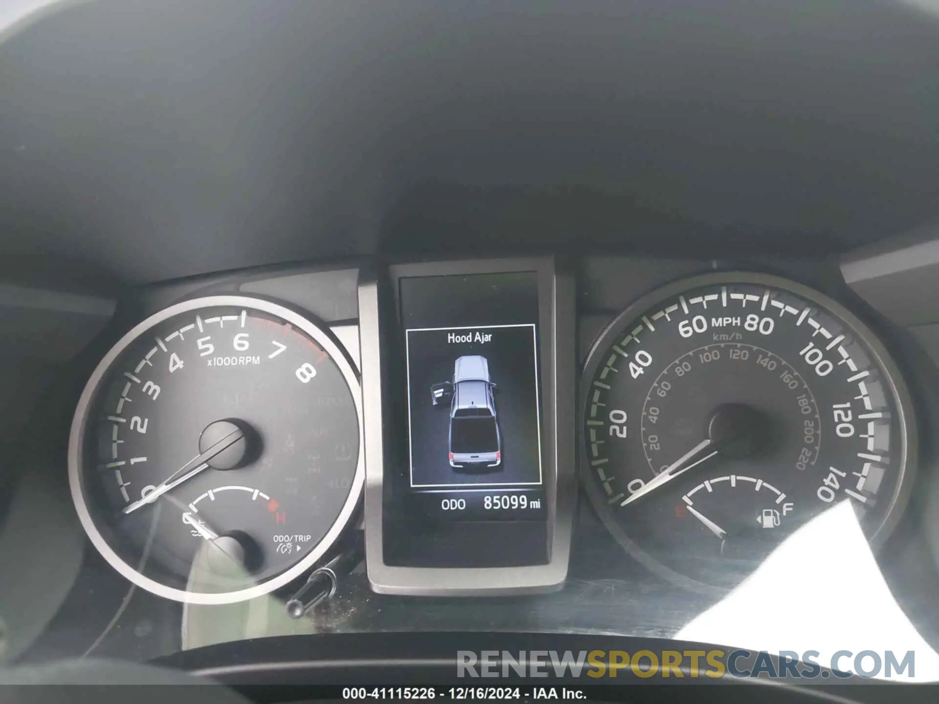 7 fotografías del automóvil dañado 3TMBZ5DN3KM023161 TOYOTA TACOMA 2019
