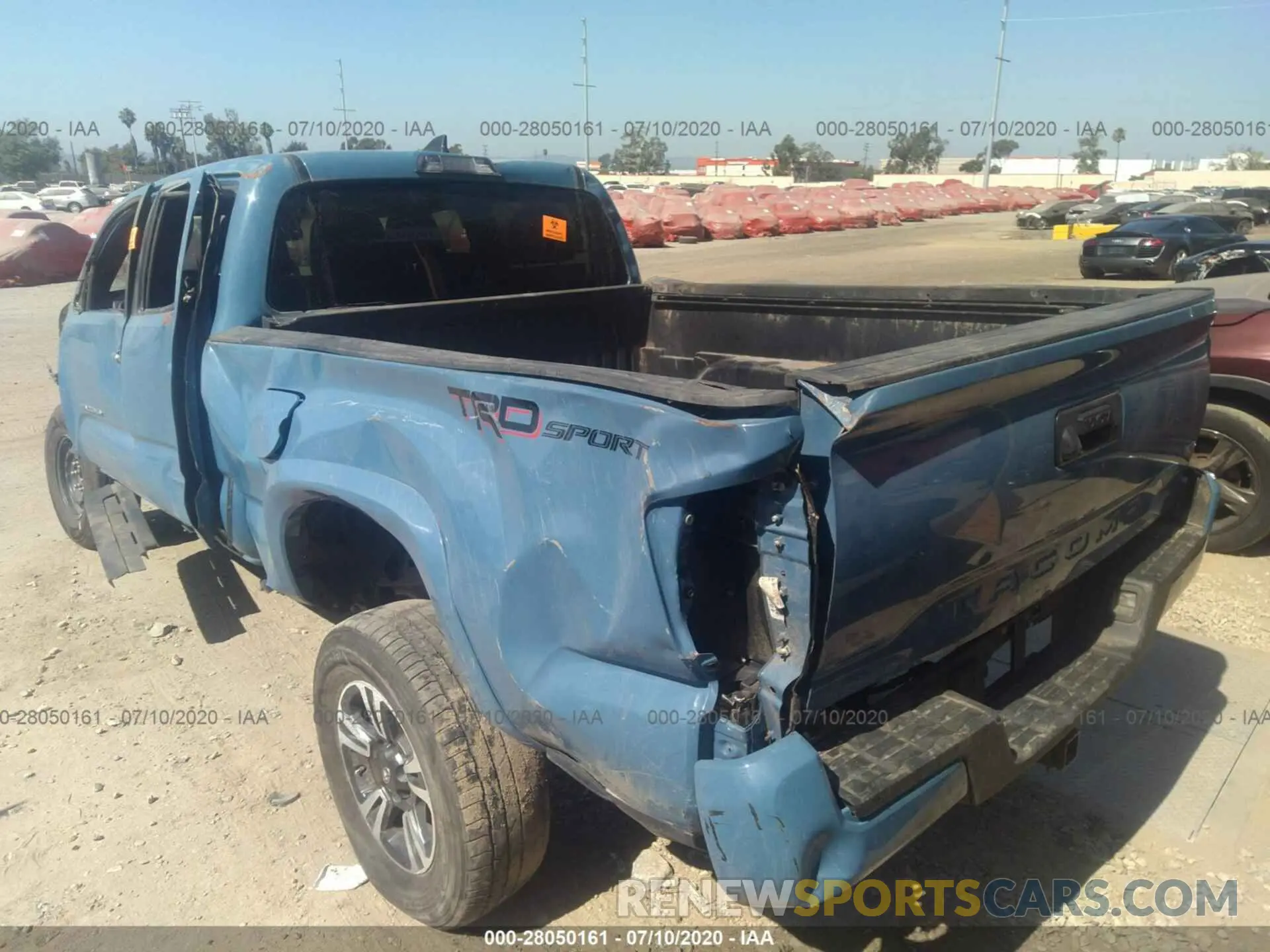 3 fotografías del automóvil dañado 3TMBZ5DN4KM018308 TOYOTA TACOMA 2019