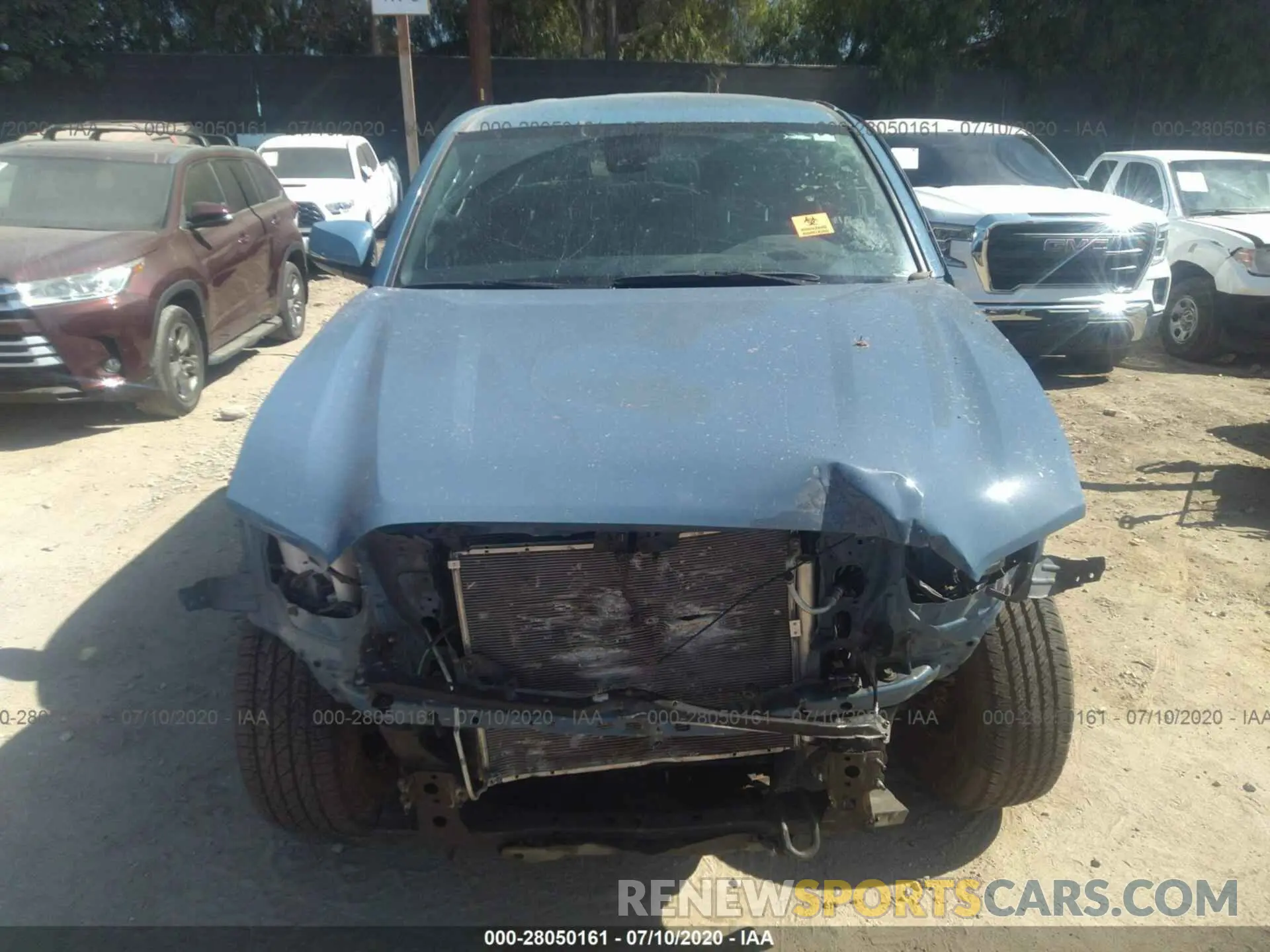 6 fotografías del automóvil dañado 3TMBZ5DN4KM018308 TOYOTA TACOMA 2019
