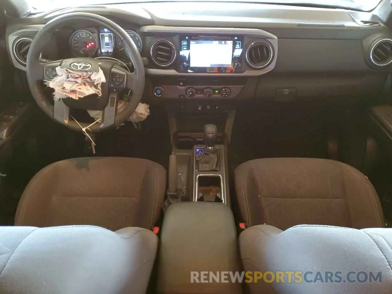 8 fotografías del automóvil dañado 3TMBZ5DN4KM022133 TOYOTA TACOMA 2019