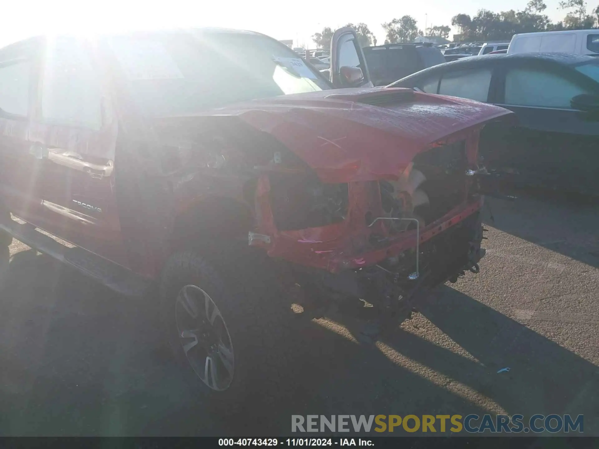 6 fotografías del automóvil dañado 3TMBZ5DN5KM020391 TOYOTA TACOMA 2019