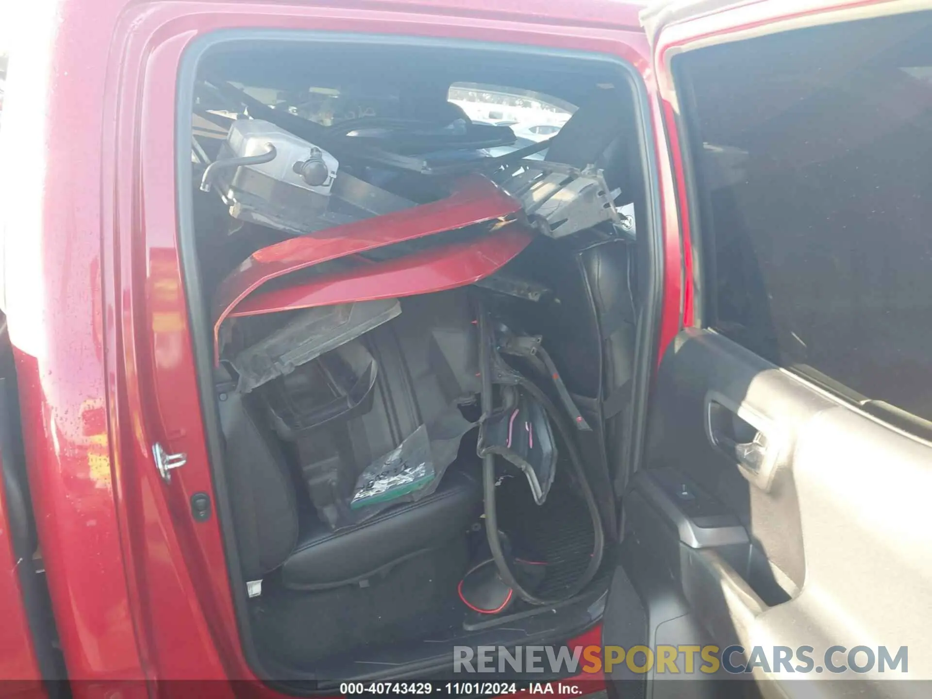 8 fotografías del automóvil dañado 3TMBZ5DN5KM020391 TOYOTA TACOMA 2019