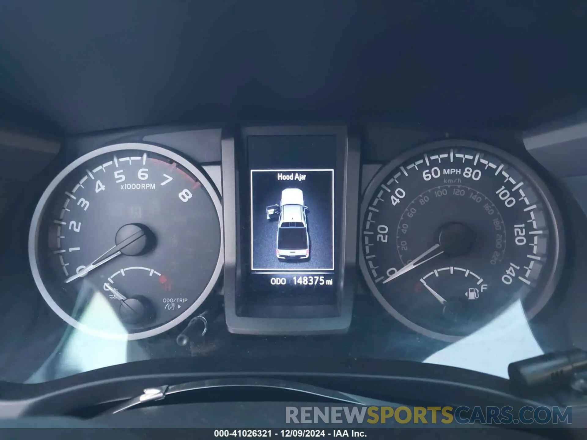 7 fotografías del automóvil dañado 3TMBZ5DN6KM019346 TOYOTA TACOMA 2019