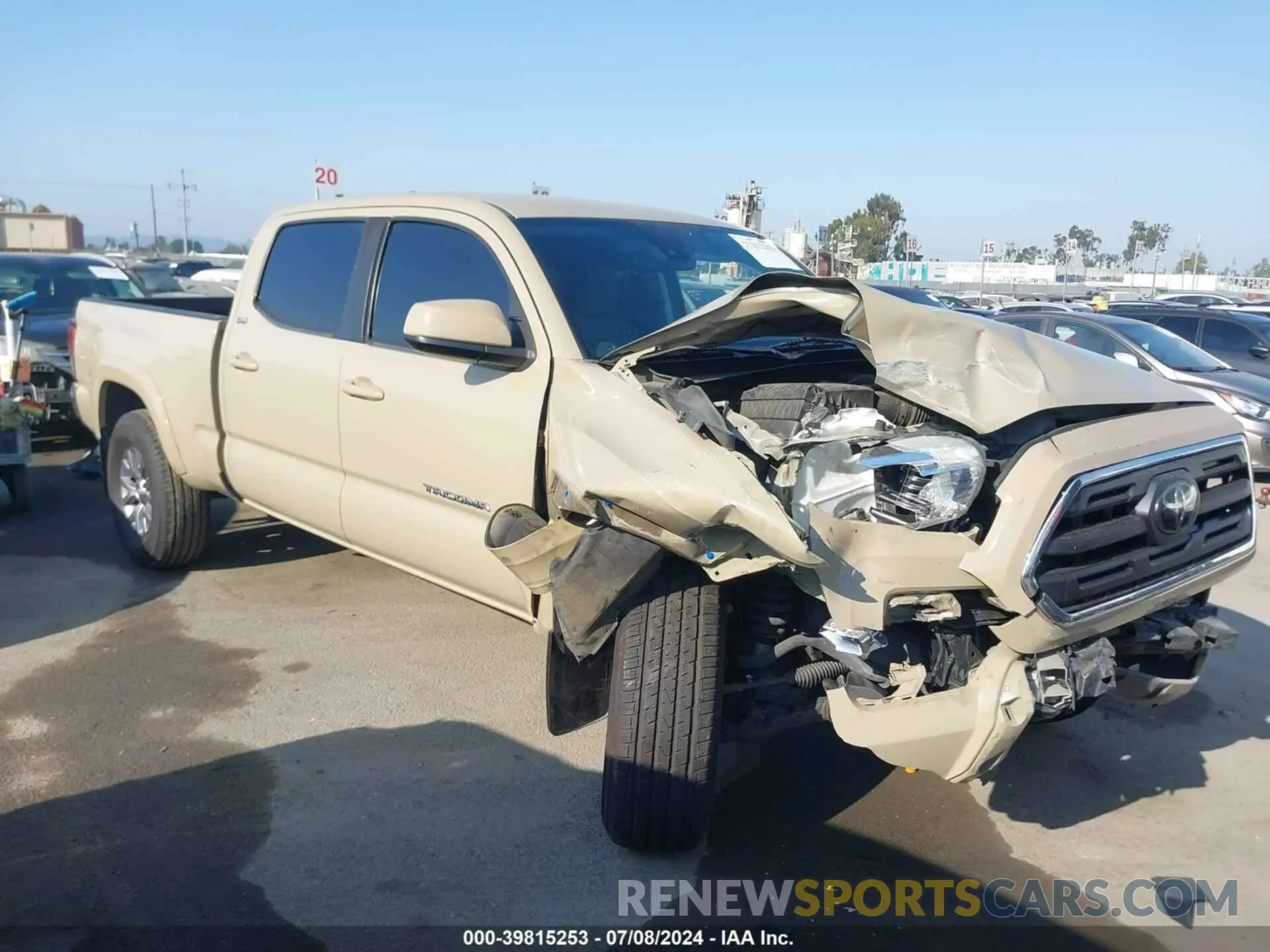 1 fotografías del automóvil dañado 3TMBZ5DN9KM020846 TOYOTA TACOMA 2019