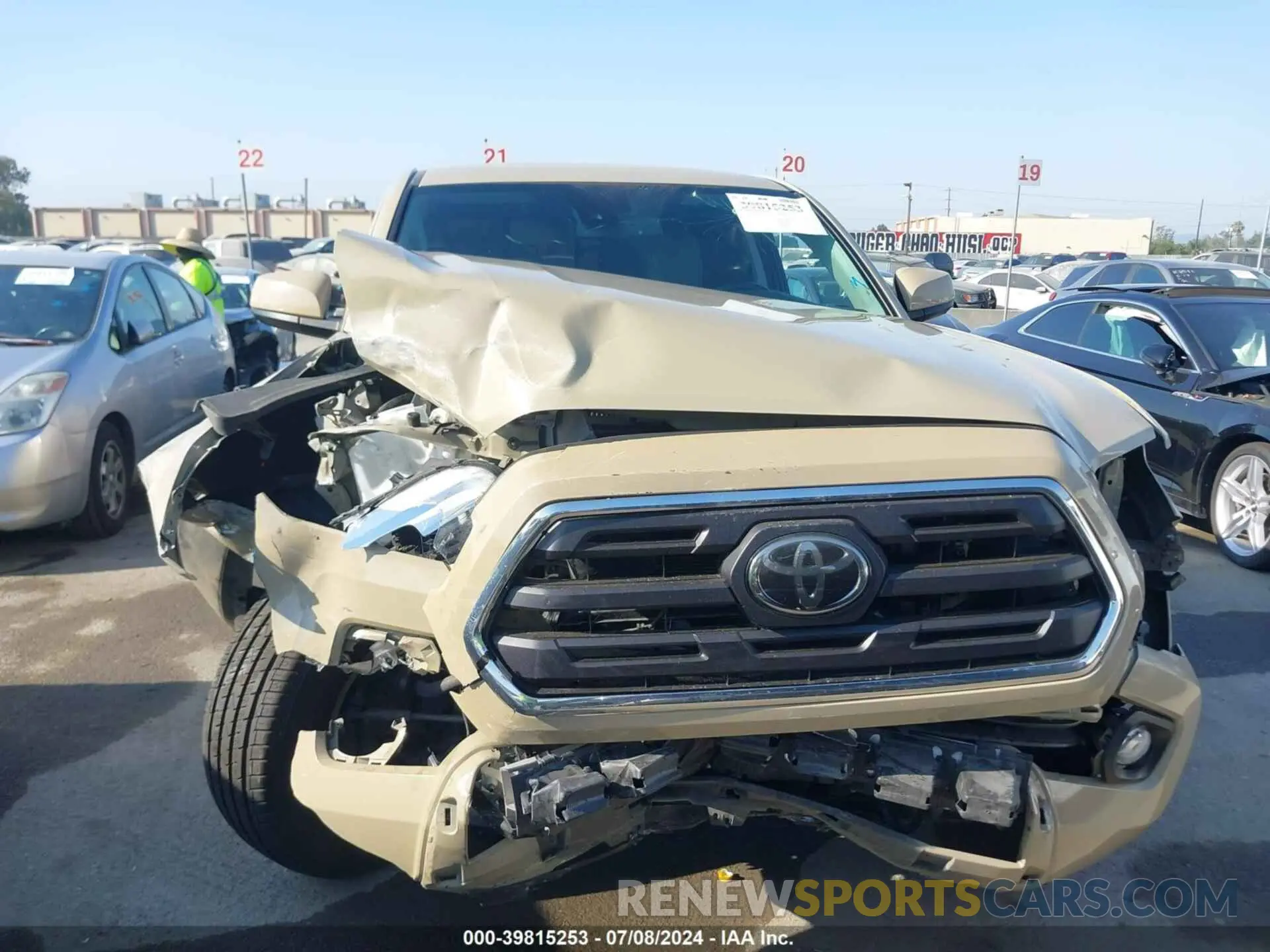 13 fotografías del automóvil dañado 3TMBZ5DN9KM020846 TOYOTA TACOMA 2019