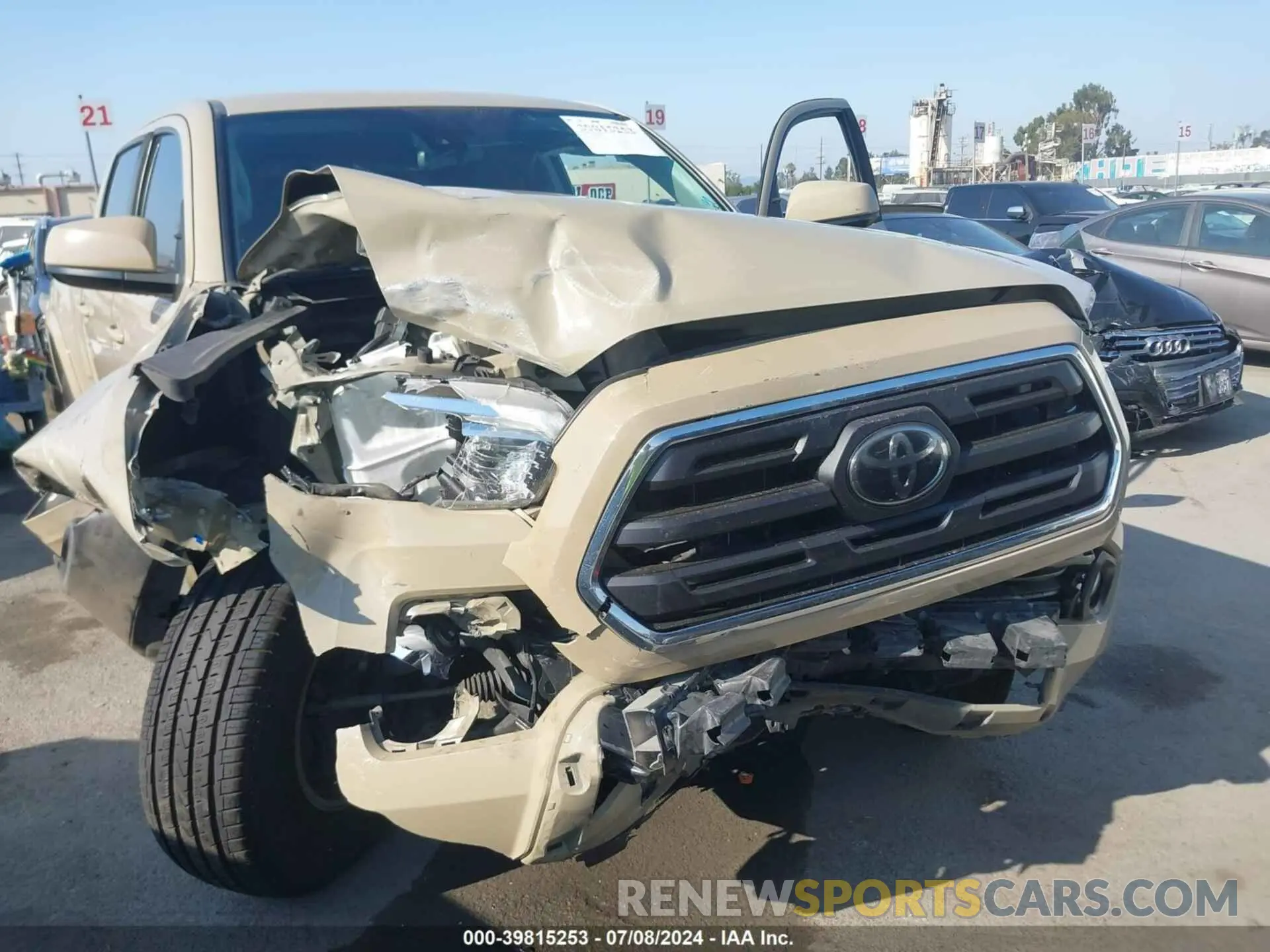 6 fotografías del automóvil dañado 3TMBZ5DN9KM020846 TOYOTA TACOMA 2019