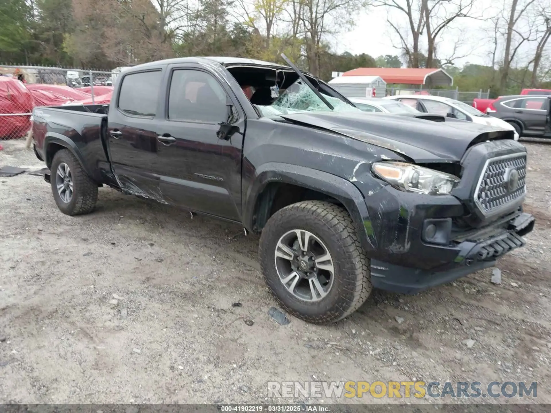 1 fotografías del automóvil dañado 3TMBZ5DNXKM019818 TOYOTA TACOMA 2019