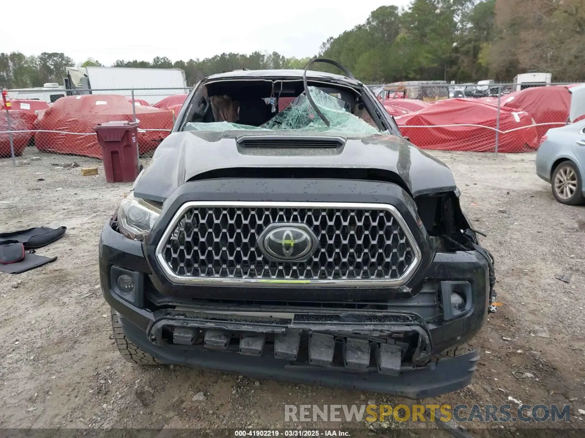 13 fotografías del automóvil dañado 3TMBZ5DNXKM019818 TOYOTA TACOMA 2019
