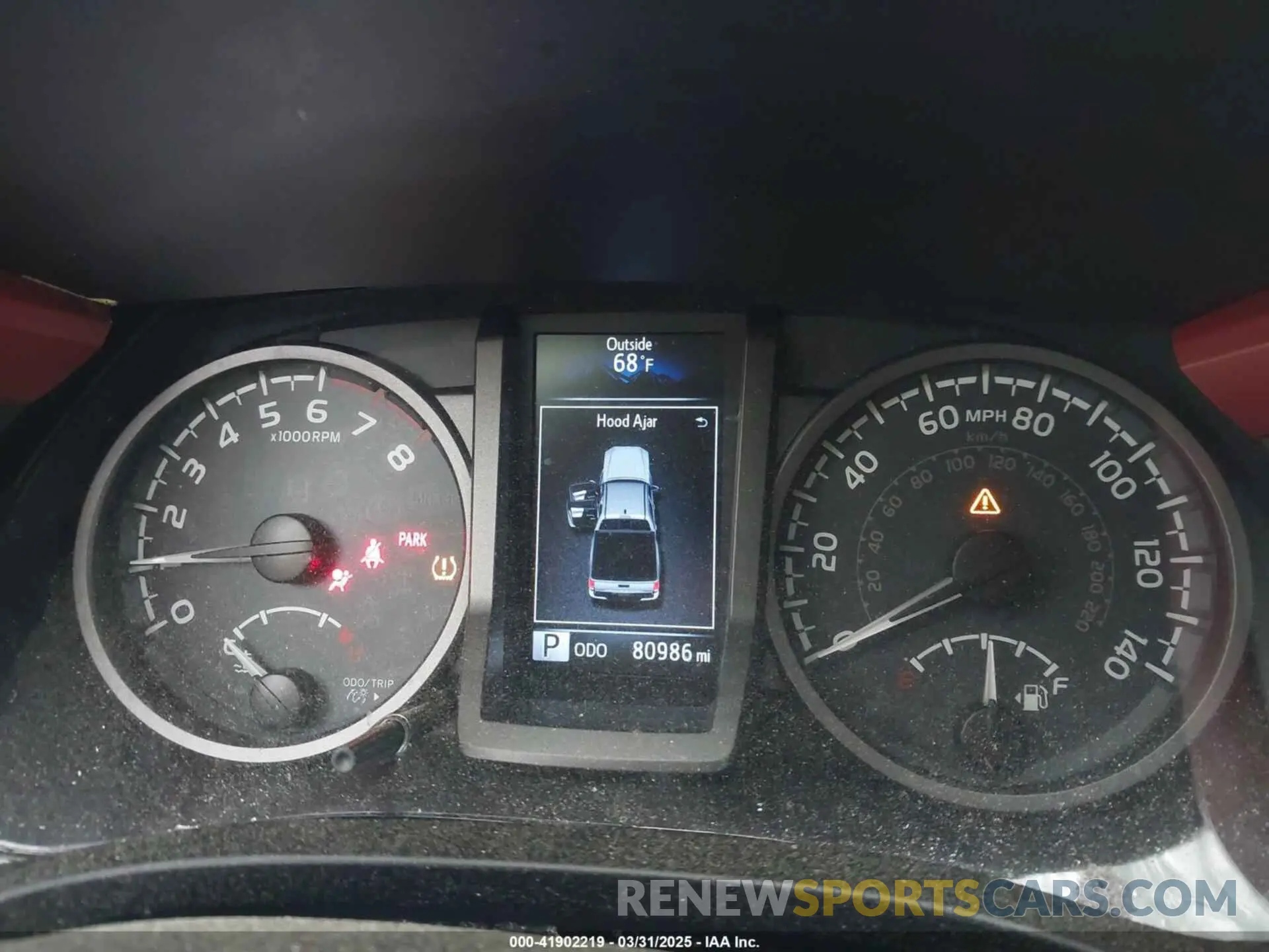 7 fotografías del automóvil dañado 3TMBZ5DNXKM019818 TOYOTA TACOMA 2019