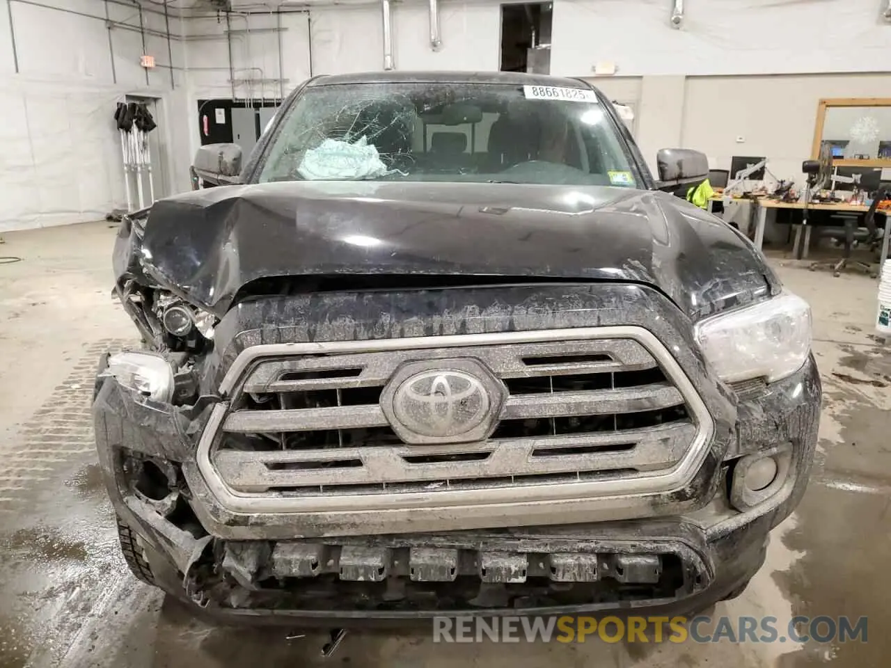 5 fotografías del automóvil dañado 3TMCZ5AN0KM201777 TOYOTA TACOMA 2019