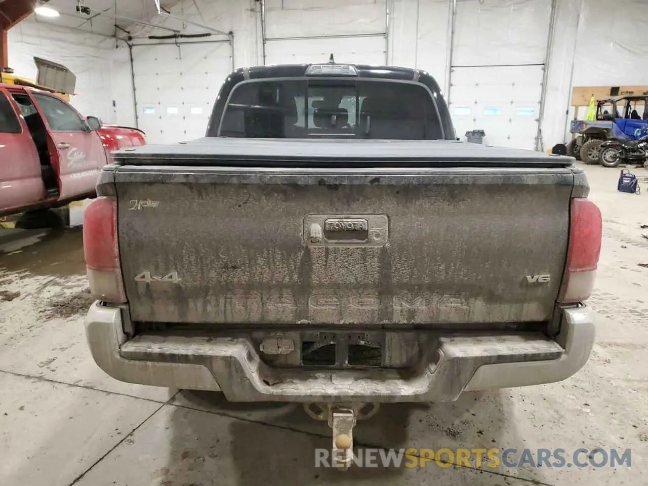6 fotografías del automóvil dañado 3TMCZ5AN0KM201777 TOYOTA TACOMA 2019