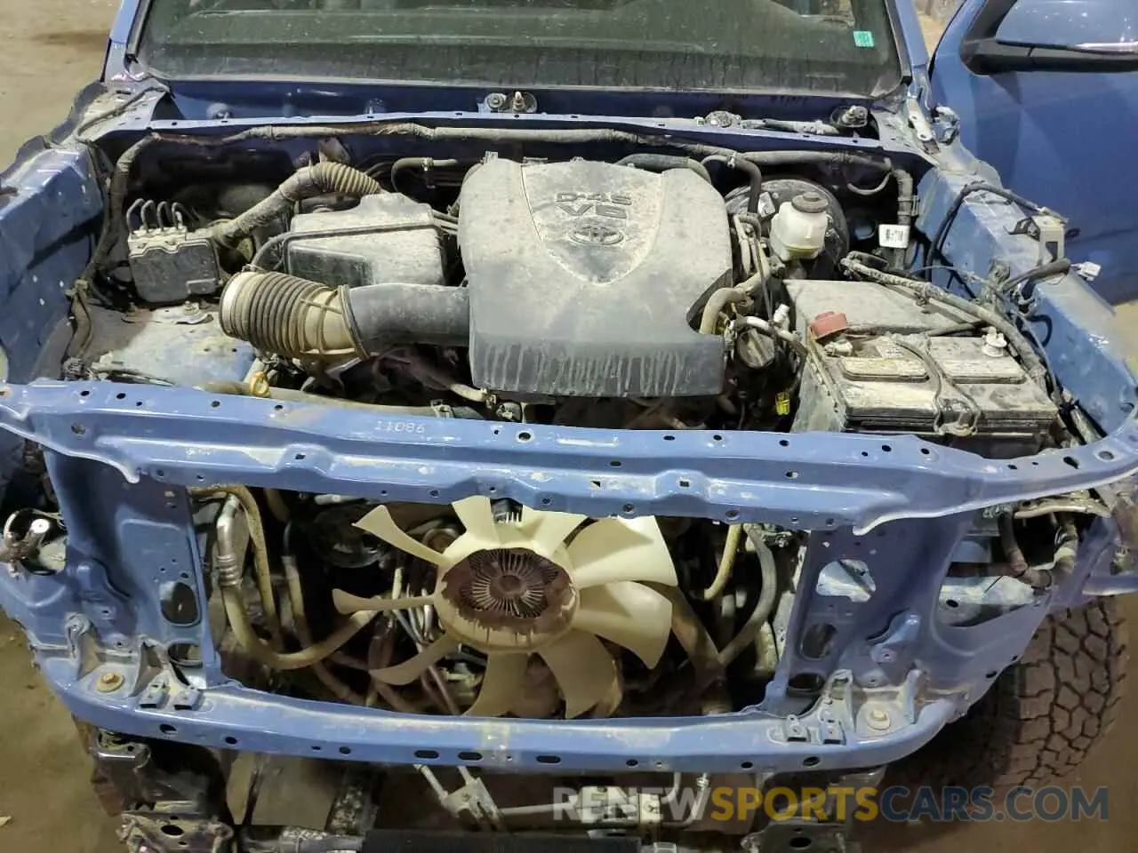11 fotografías del automóvil dañado 3TMCZ5AN0KM208437 TOYOTA TACOMA 2019