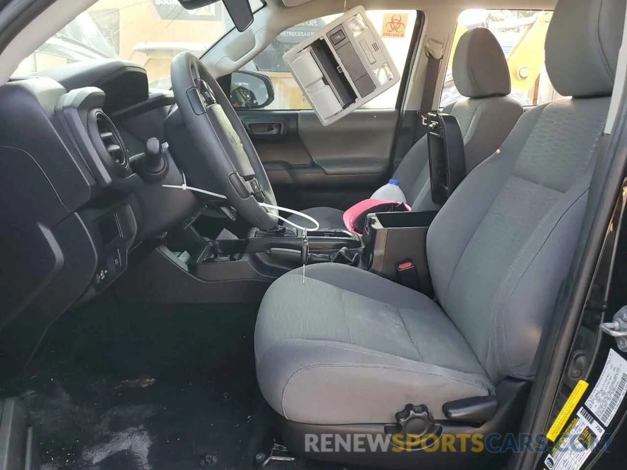 7 fotografías del automóvil dañado 3TMCZ5AN0KM209278 TOYOTA TACOMA 2019