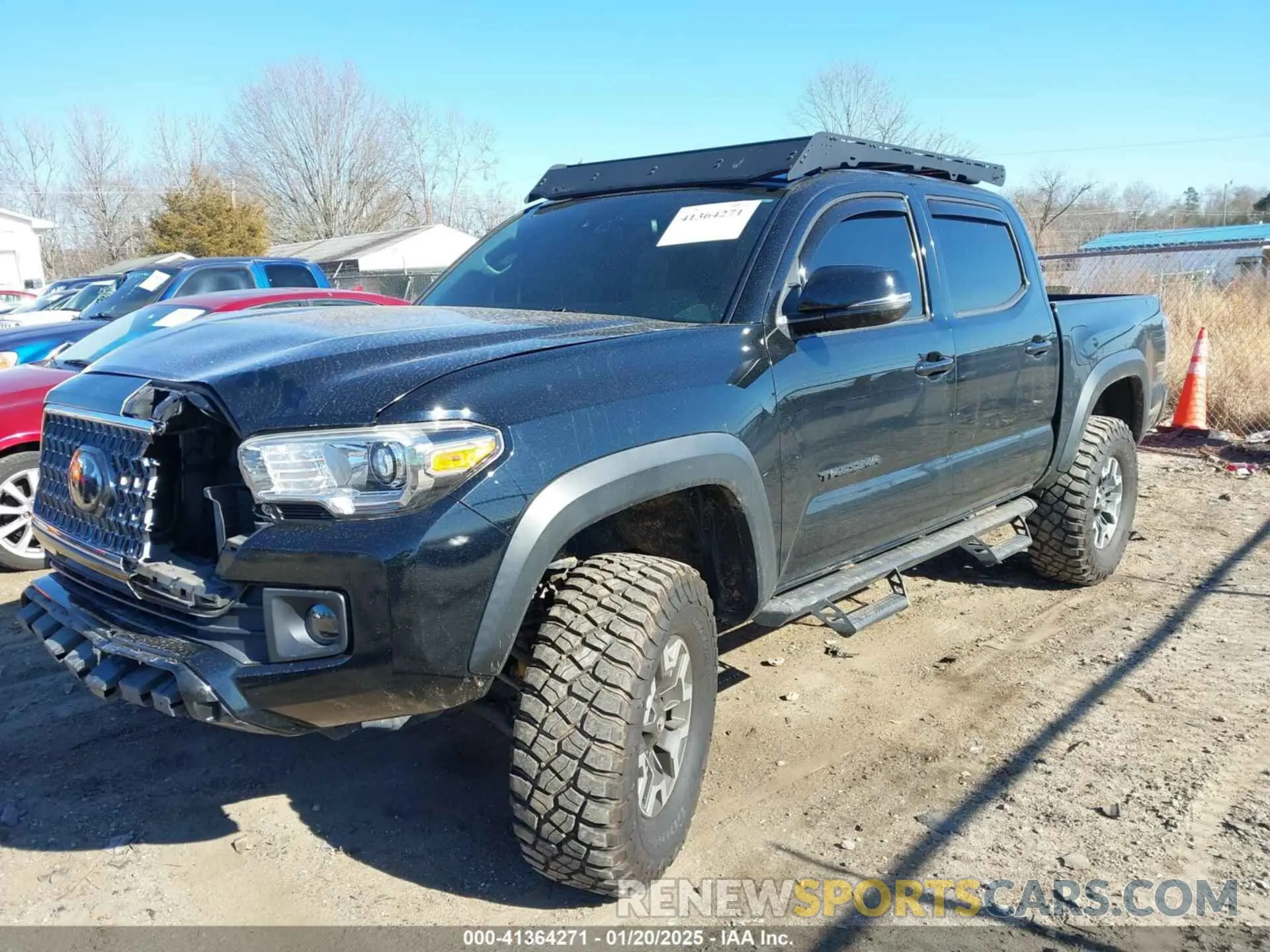 2 fotografías del automóvil dañado 3TMCZ5AN0KM212455 TOYOTA TACOMA 2019