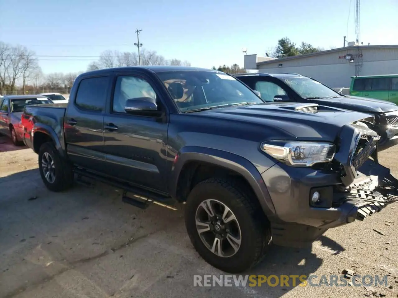 4 fotografías del automóvil dañado 3TMCZ5AN0KM217591 TOYOTA TACOMA 2019