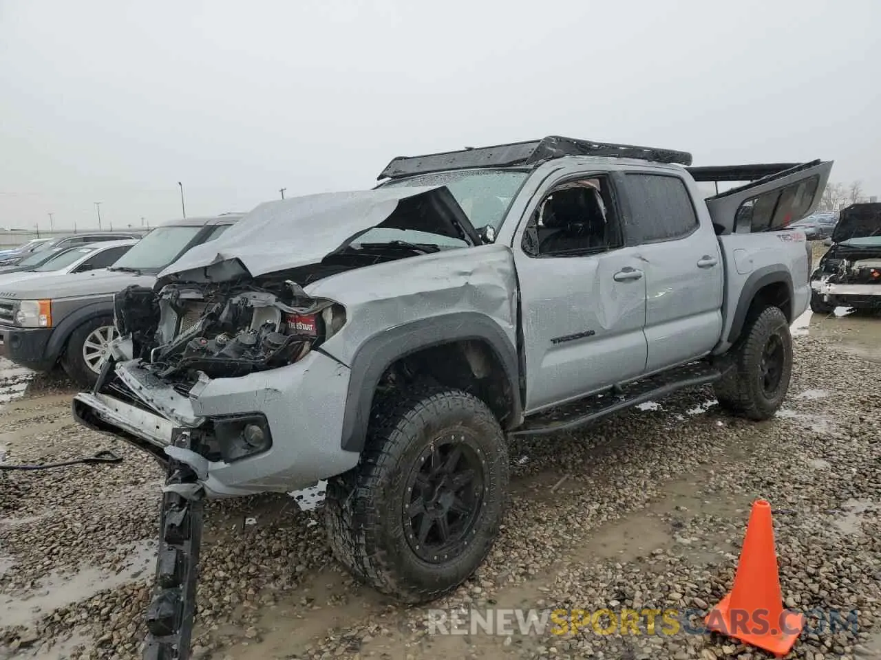 1 fotografías del automóvil dañado 3TMCZ5AN0KM222807 TOYOTA TACOMA 2019