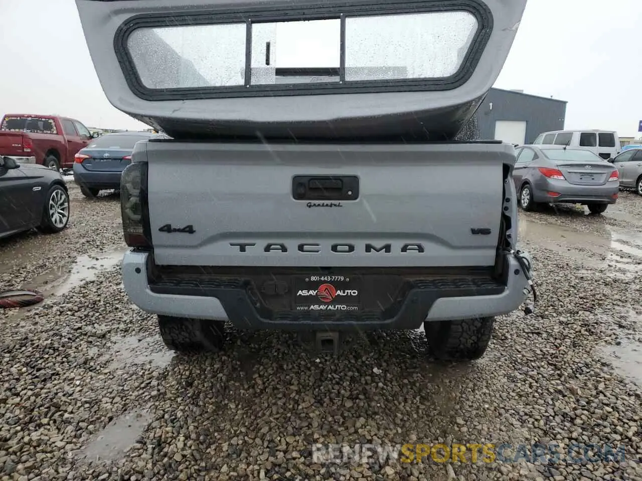 6 fotografías del automóvil dañado 3TMCZ5AN0KM222807 TOYOTA TACOMA 2019