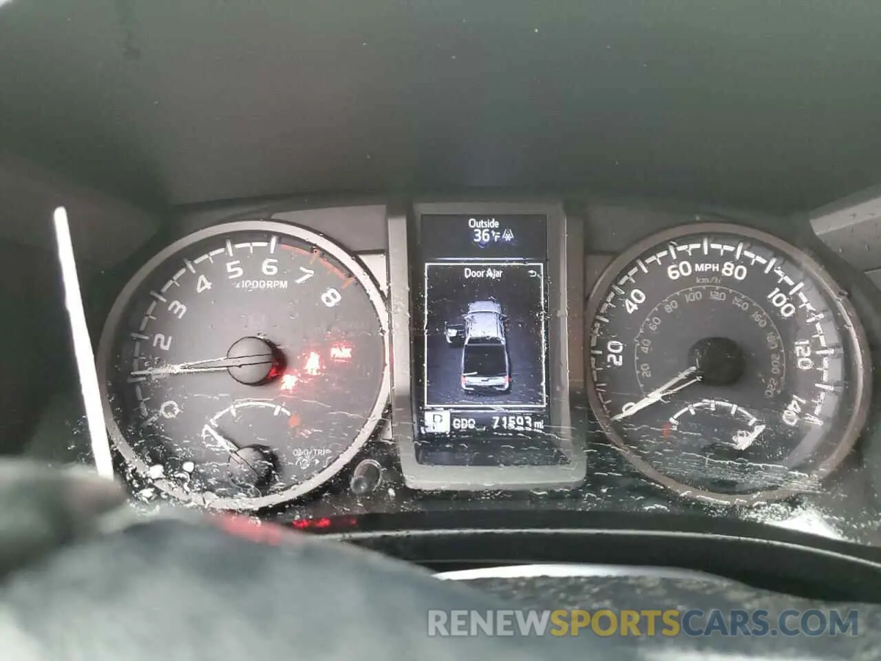 9 fotografías del automóvil dañado 3TMCZ5AN0KM222807 TOYOTA TACOMA 2019