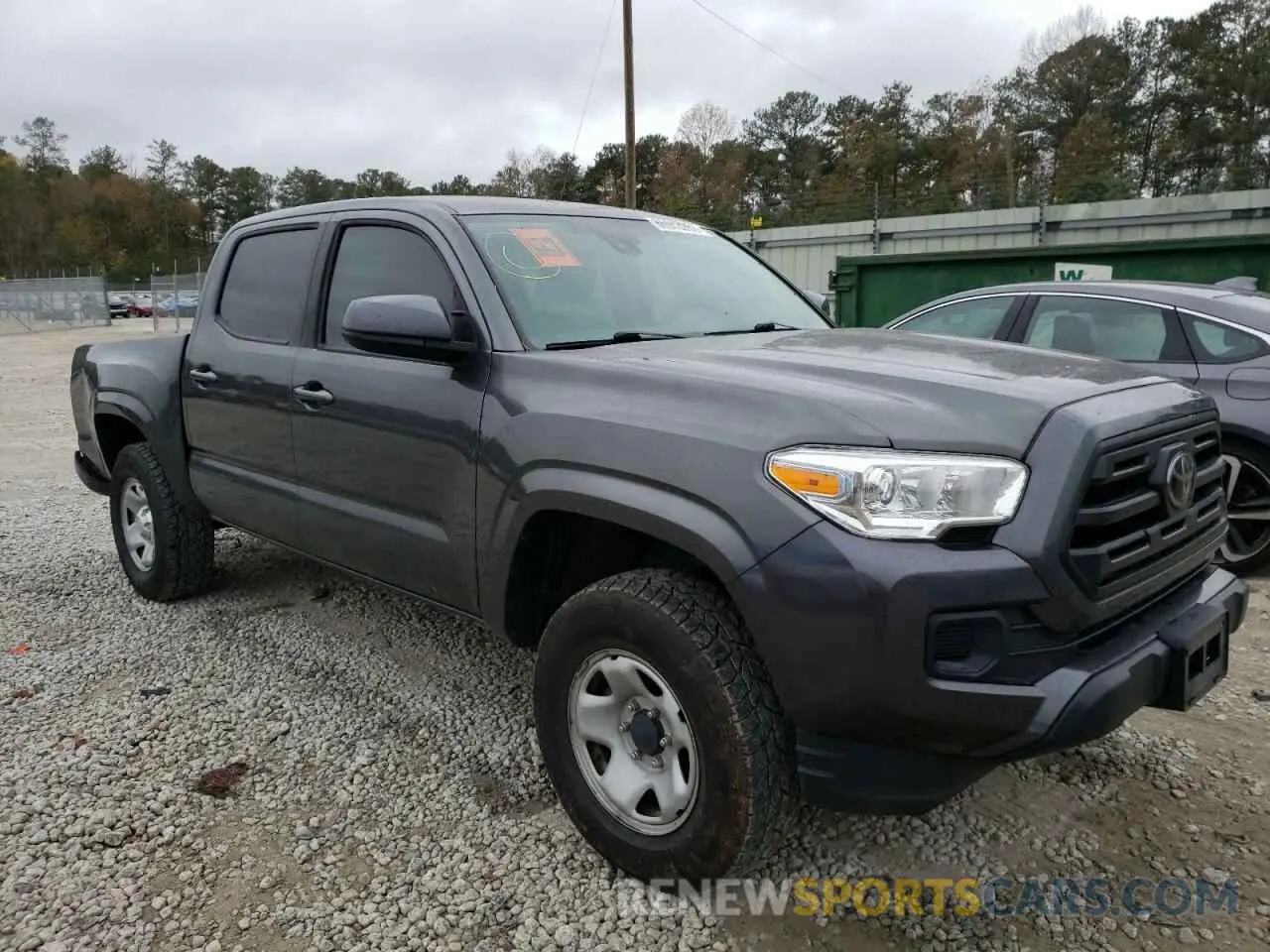 1 fotografías del automóvil dañado 3TMCZ5AN0KM224329 TOYOTA TACOMA 2019