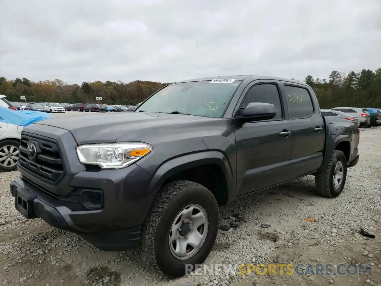 2 fotografías del automóvil dañado 3TMCZ5AN0KM224329 TOYOTA TACOMA 2019