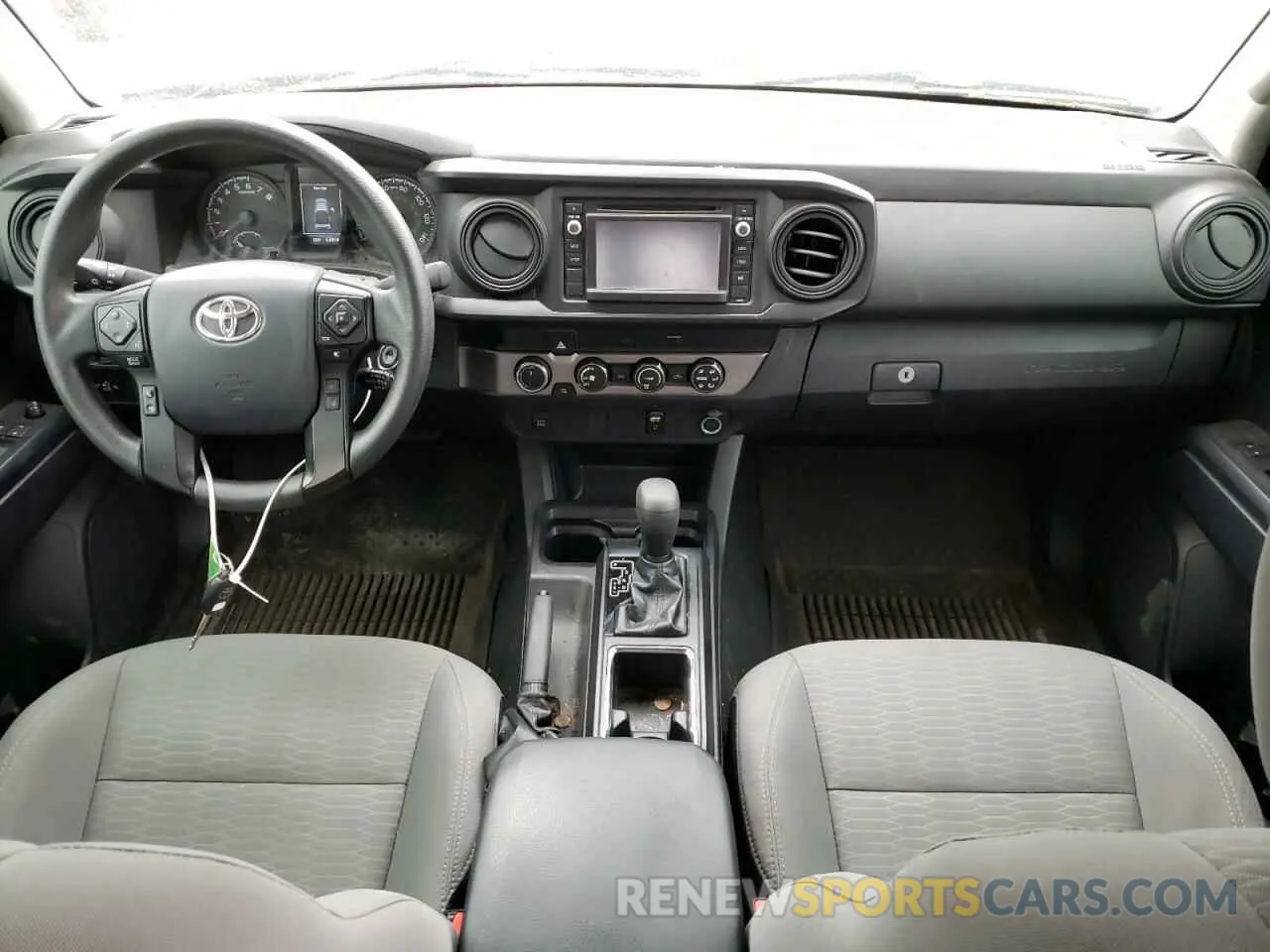 9 fotografías del automóvil dañado 3TMCZ5AN0KM224329 TOYOTA TACOMA 2019