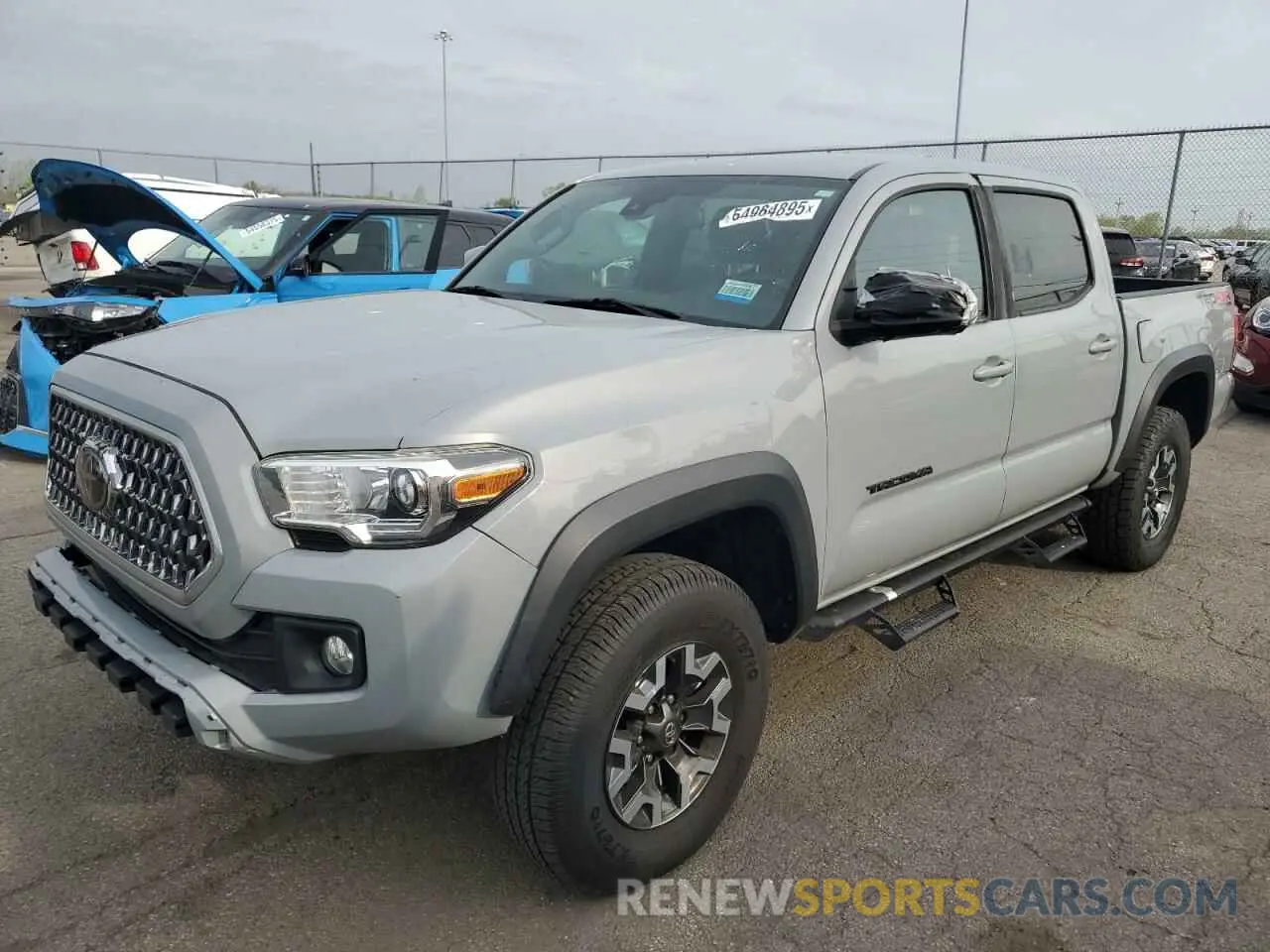 1 fotografías del automóvil dañado 3TMCZ5AN0KM227229 TOYOTA TACOMA 2019