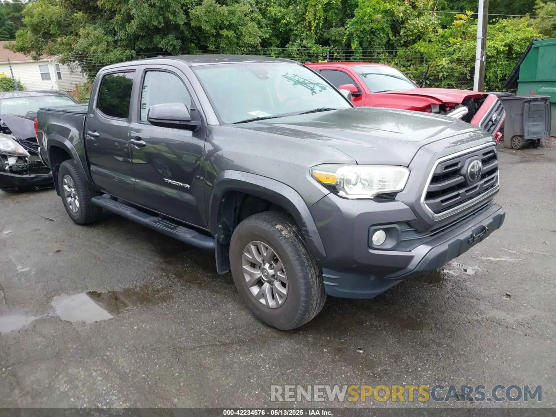 1 fotografías del automóvil dañado 3TMCZ5AN0KM242359 TOYOTA TACOMA 2019