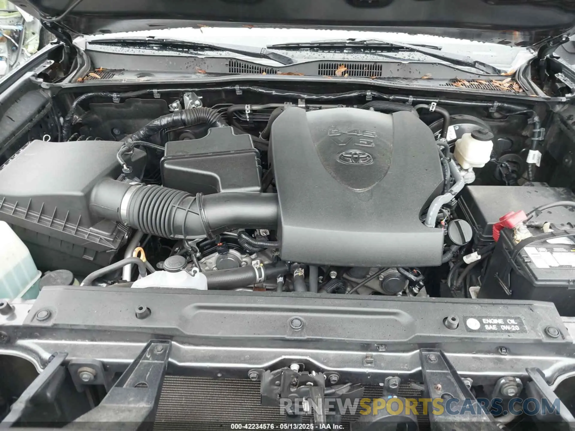 10 fotografías del automóvil dañado 3TMCZ5AN0KM242359 TOYOTA TACOMA 2019