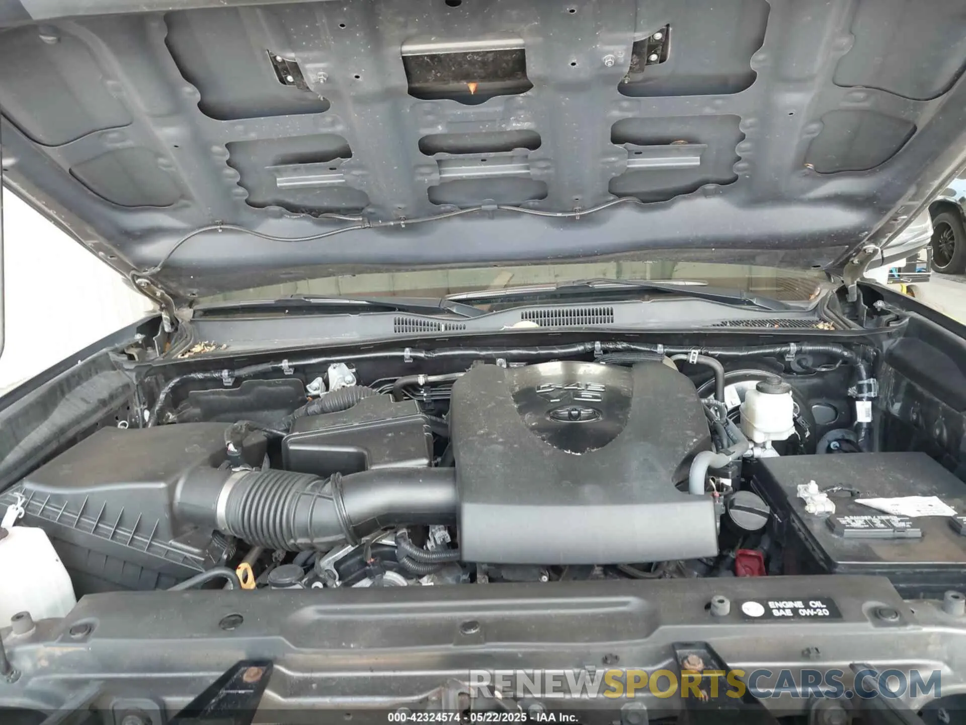 10 fotografías del automóvil dañado 3TMCZ5AN0KM248419 TOYOTA TACOMA 2019