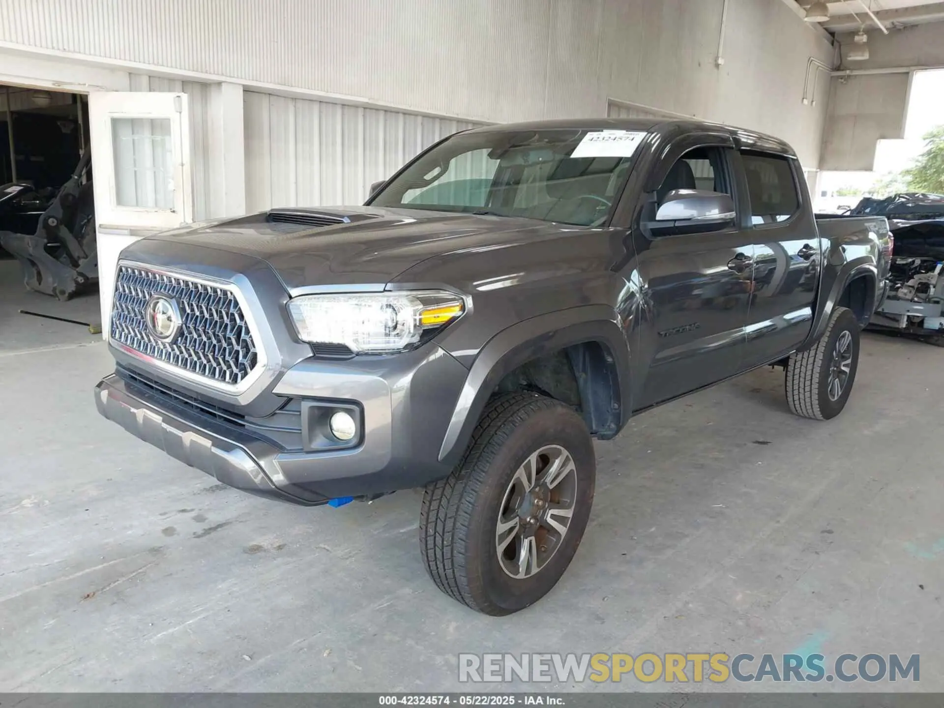 6 fotografías del automóvil dañado 3TMCZ5AN0KM248419 TOYOTA TACOMA 2019
