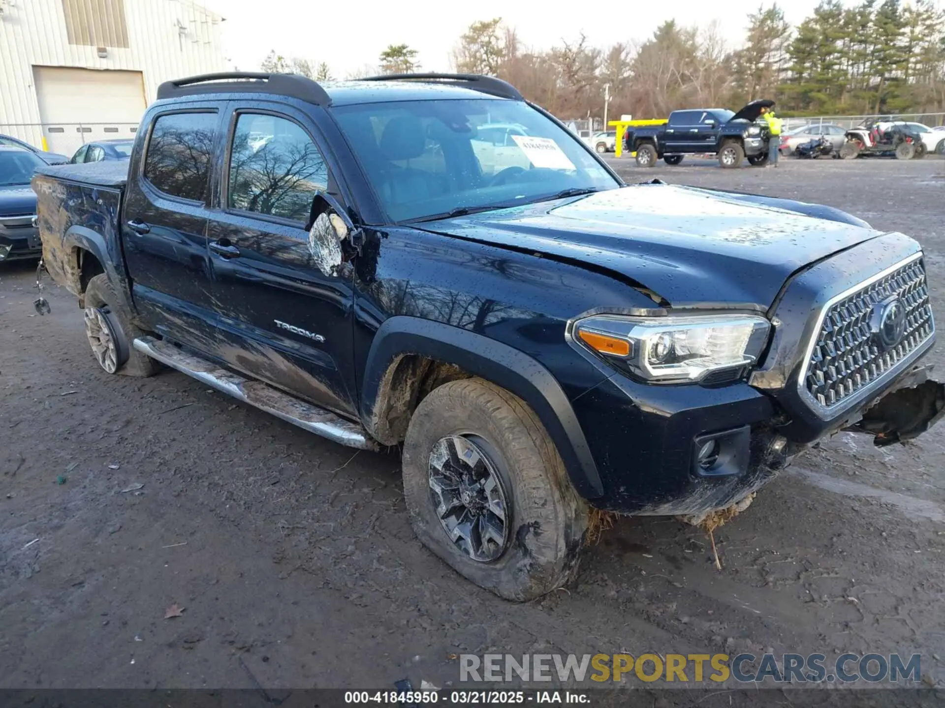 1 fotografías del automóvil dañado 3TMCZ5AN0KM261364 TOYOTA TACOMA 2019