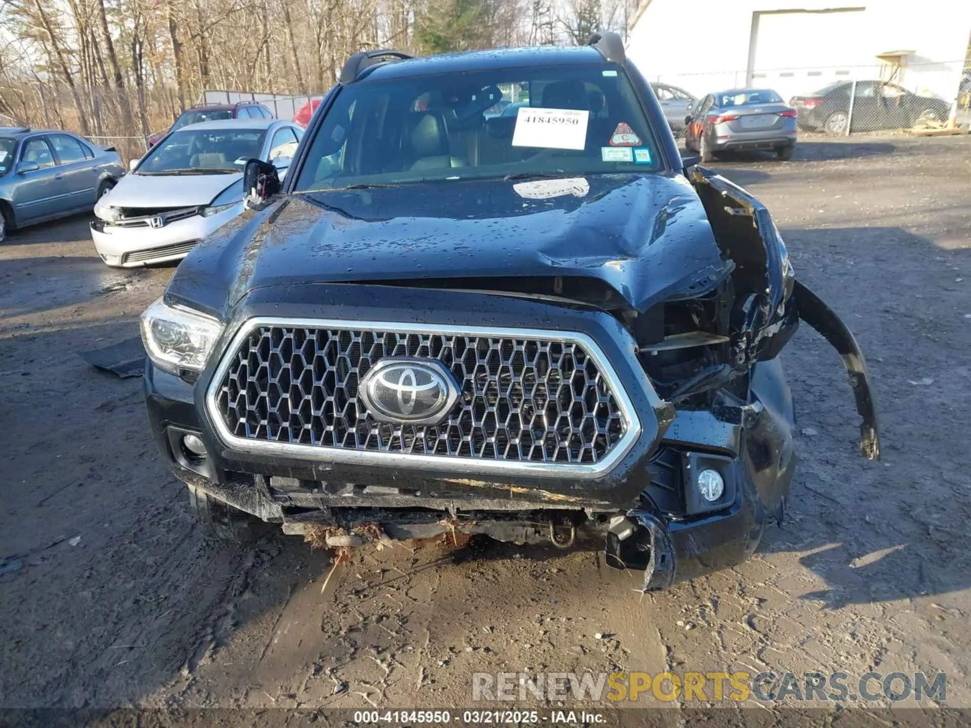 6 fotografías del automóvil dañado 3TMCZ5AN0KM261364 TOYOTA TACOMA 2019