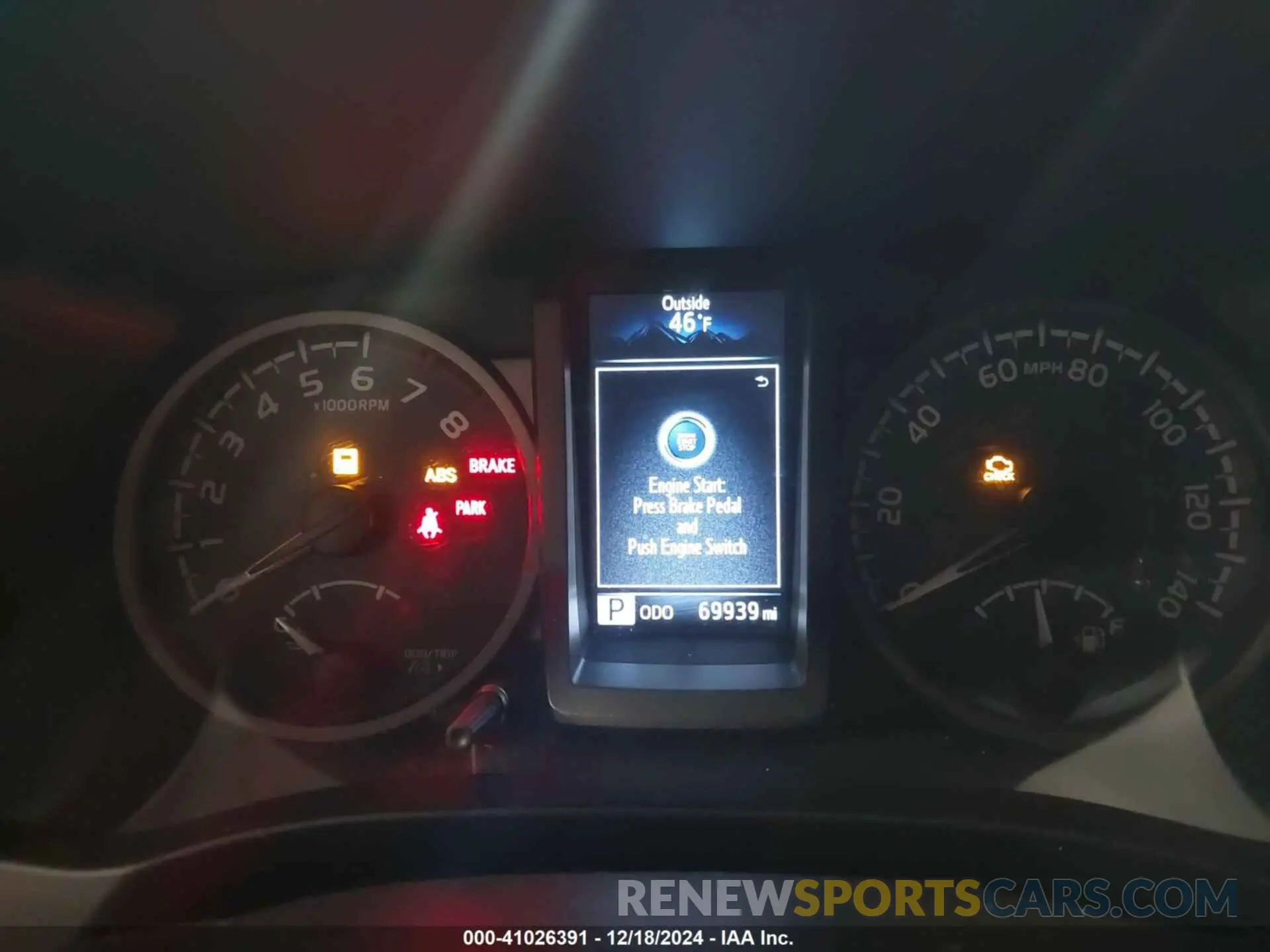 7 fotografías del automóvil dañado 3TMCZ5AN0KM264040 TOYOTA TACOMA 2019