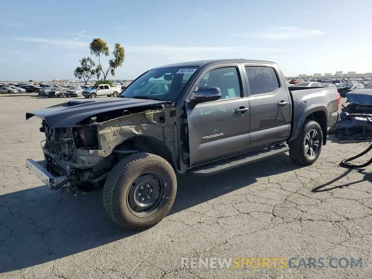 1 fotografías del automóvil dañado 3TMCZ5AN1KM191146 TOYOTA TACOMA 2019