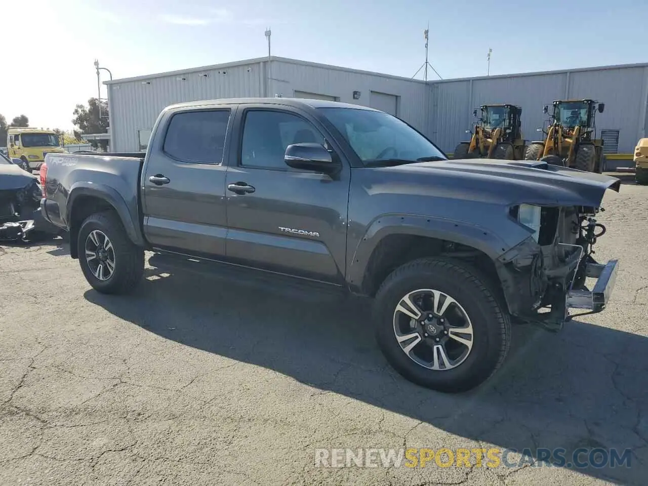 4 fotografías del automóvil dañado 3TMCZ5AN1KM191146 TOYOTA TACOMA 2019