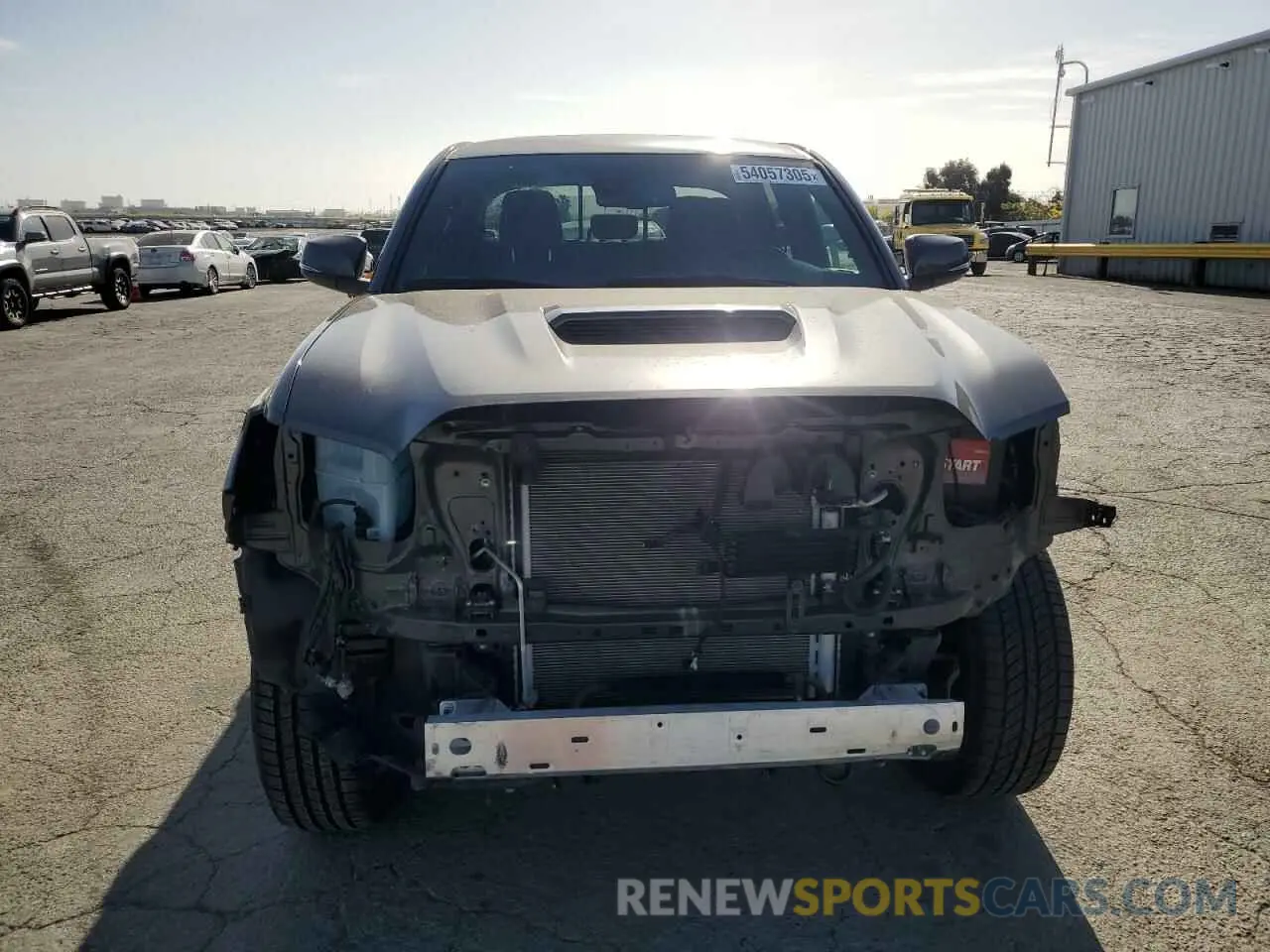 5 fotografías del automóvil dañado 3TMCZ5AN1KM191146 TOYOTA TACOMA 2019