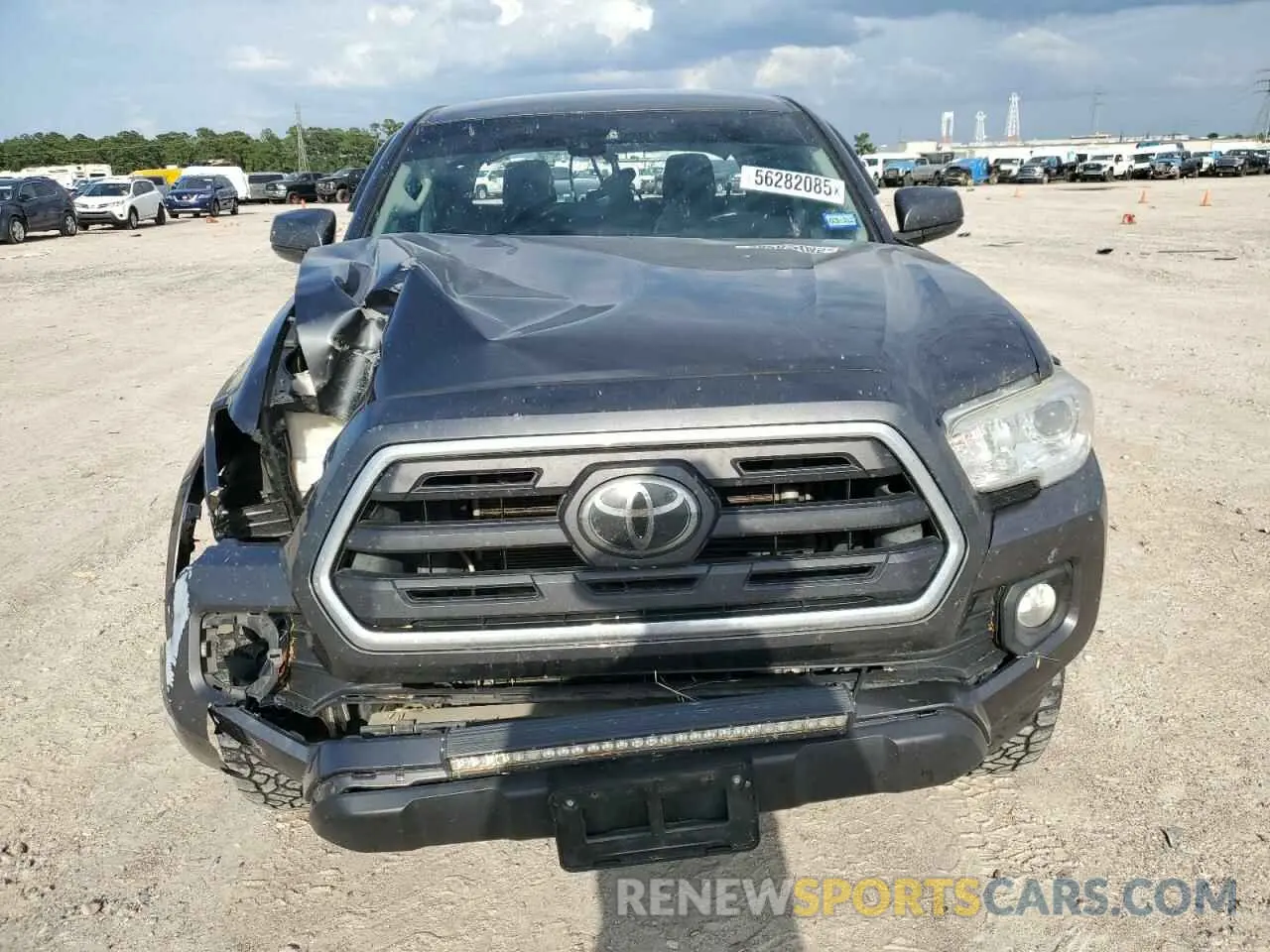 5 fotografías del automóvil dañado 3TMCZ5AN1KM191177 TOYOTA TACOMA 2019