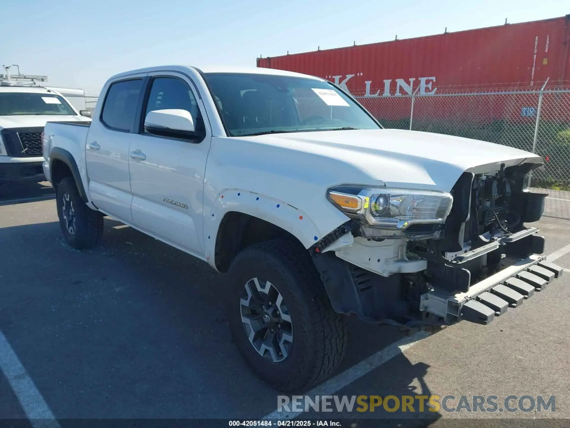 1 fotografías del automóvil dañado 3TMCZ5AN1KM210911 TOYOTA TACOMA 2019