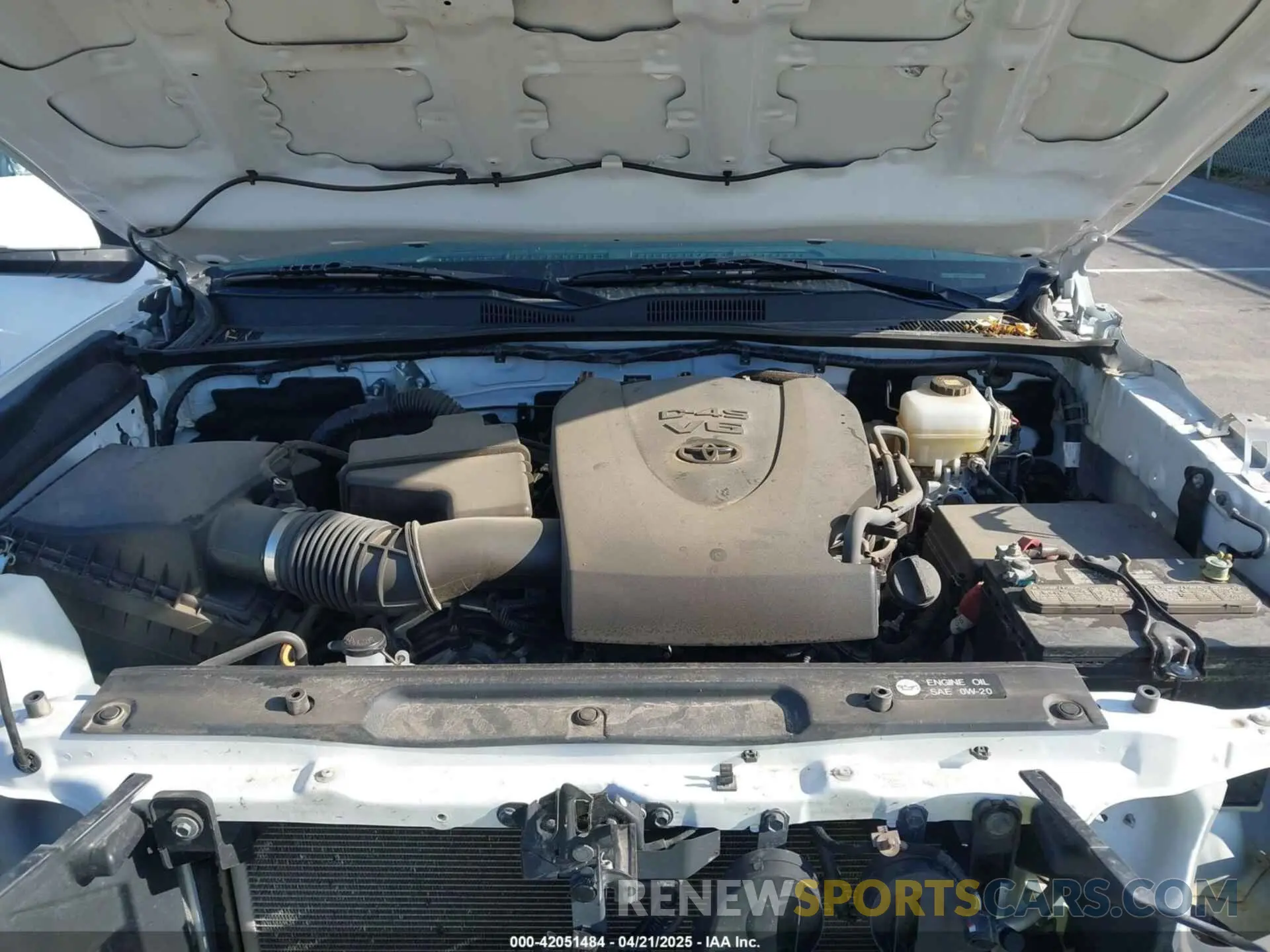 10 fotografías del automóvil dañado 3TMCZ5AN1KM210911 TOYOTA TACOMA 2019