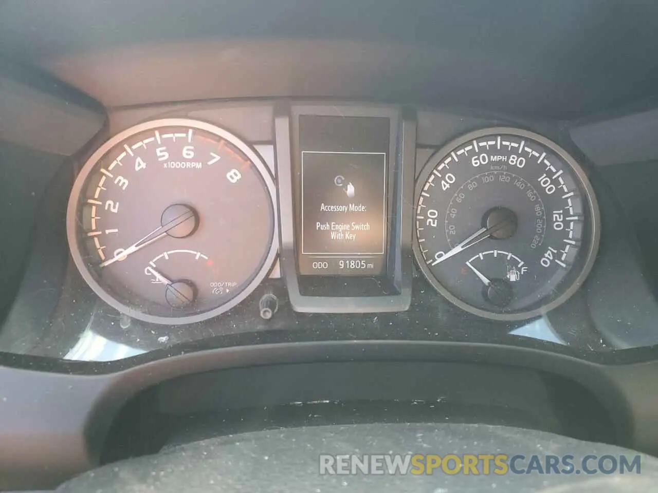 9 fotografías del automóvil dañado 3TMCZ5AN1KM213209 TOYOTA TACOMA 2019