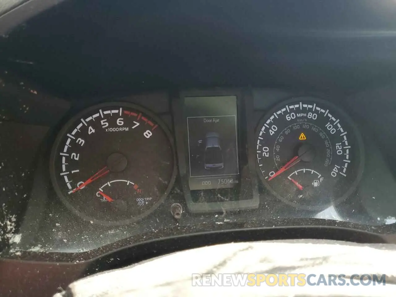 9 fotografías del automóvil dañado 3TMCZ5AN1KM231662 TOYOTA TACOMA 2019