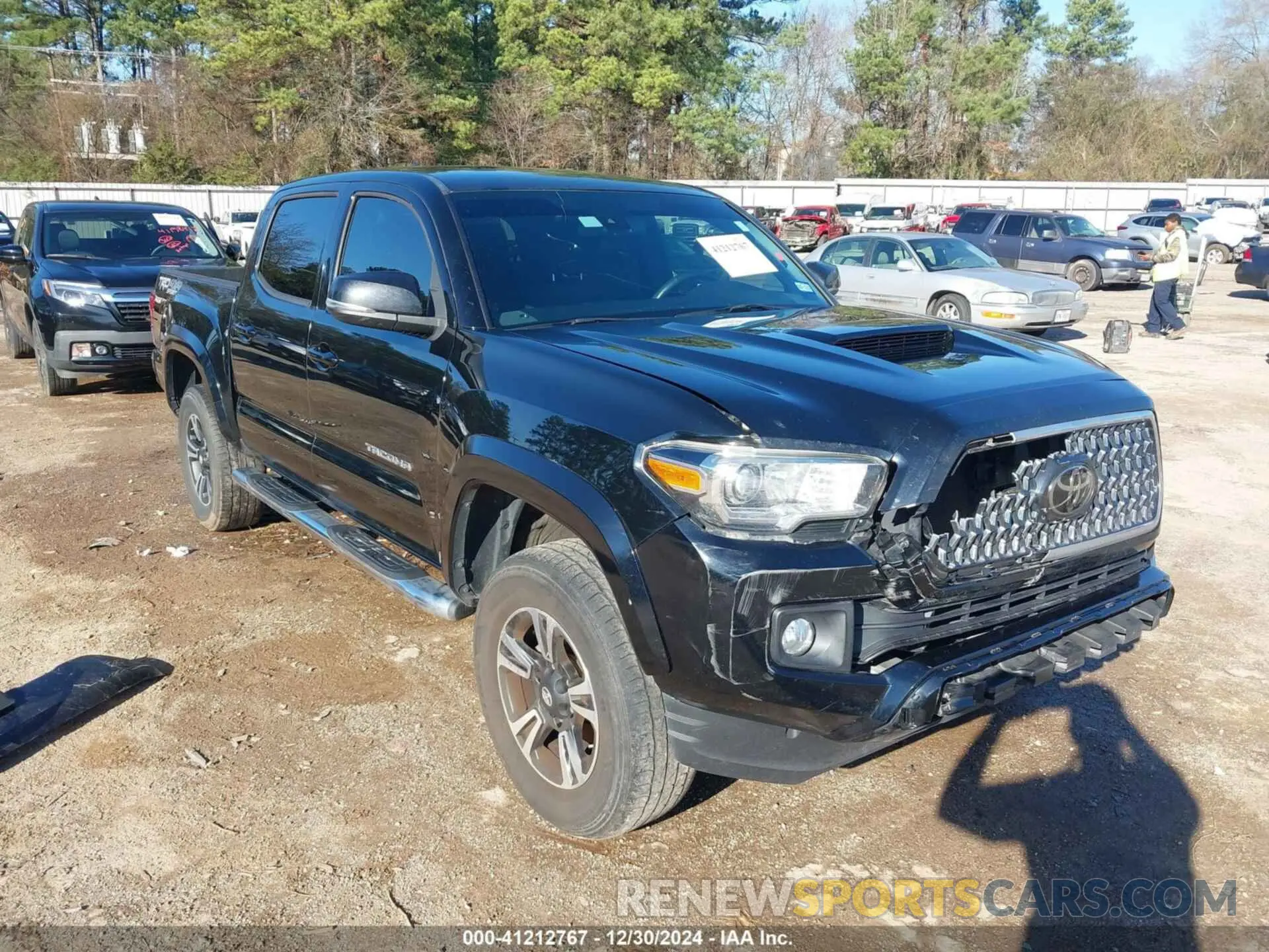 1 fotografías del automóvil dañado 3TMCZ5AN1KM233279 TOYOTA TACOMA 2019