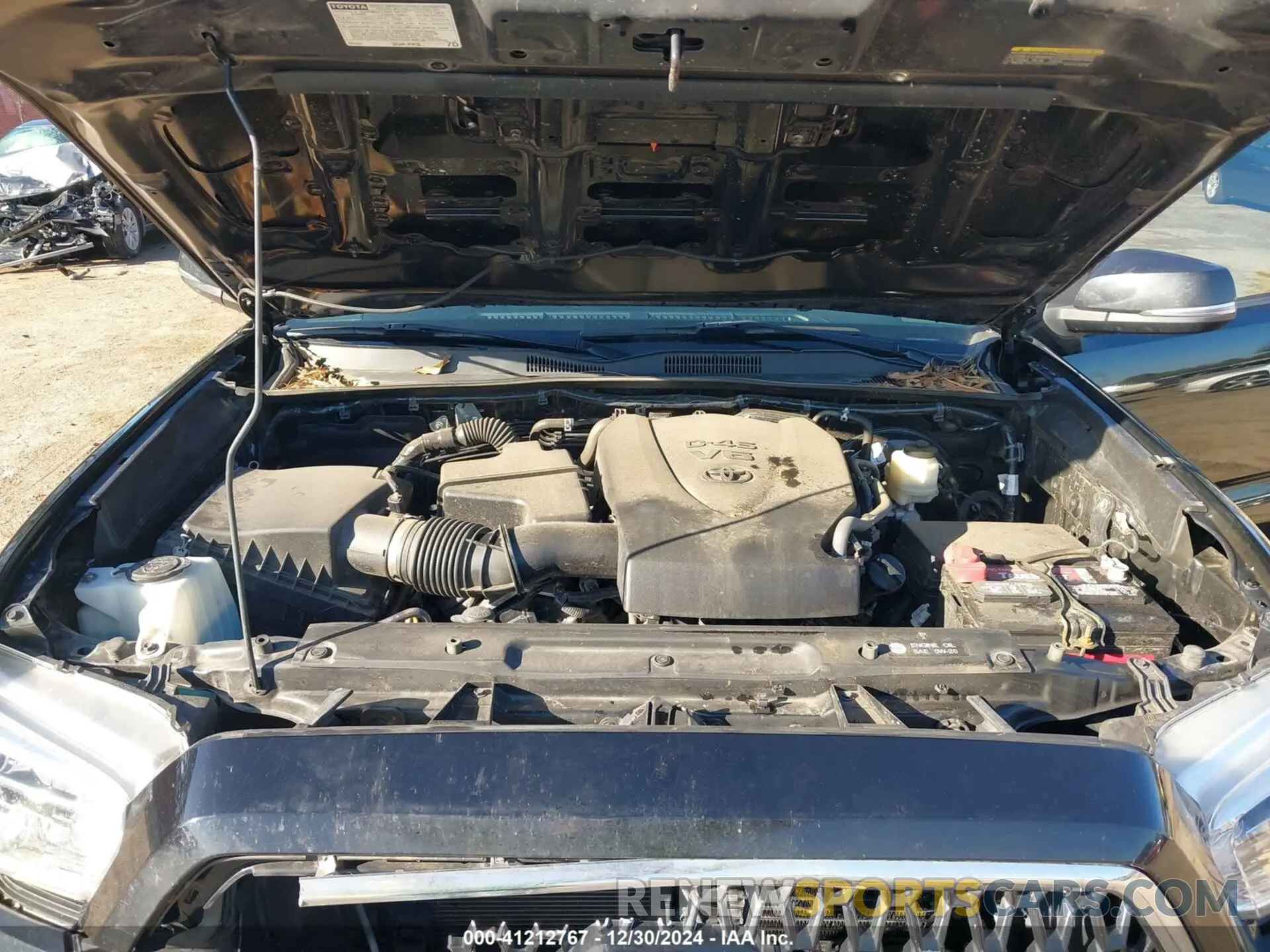 10 fotografías del automóvil dañado 3TMCZ5AN1KM233279 TOYOTA TACOMA 2019