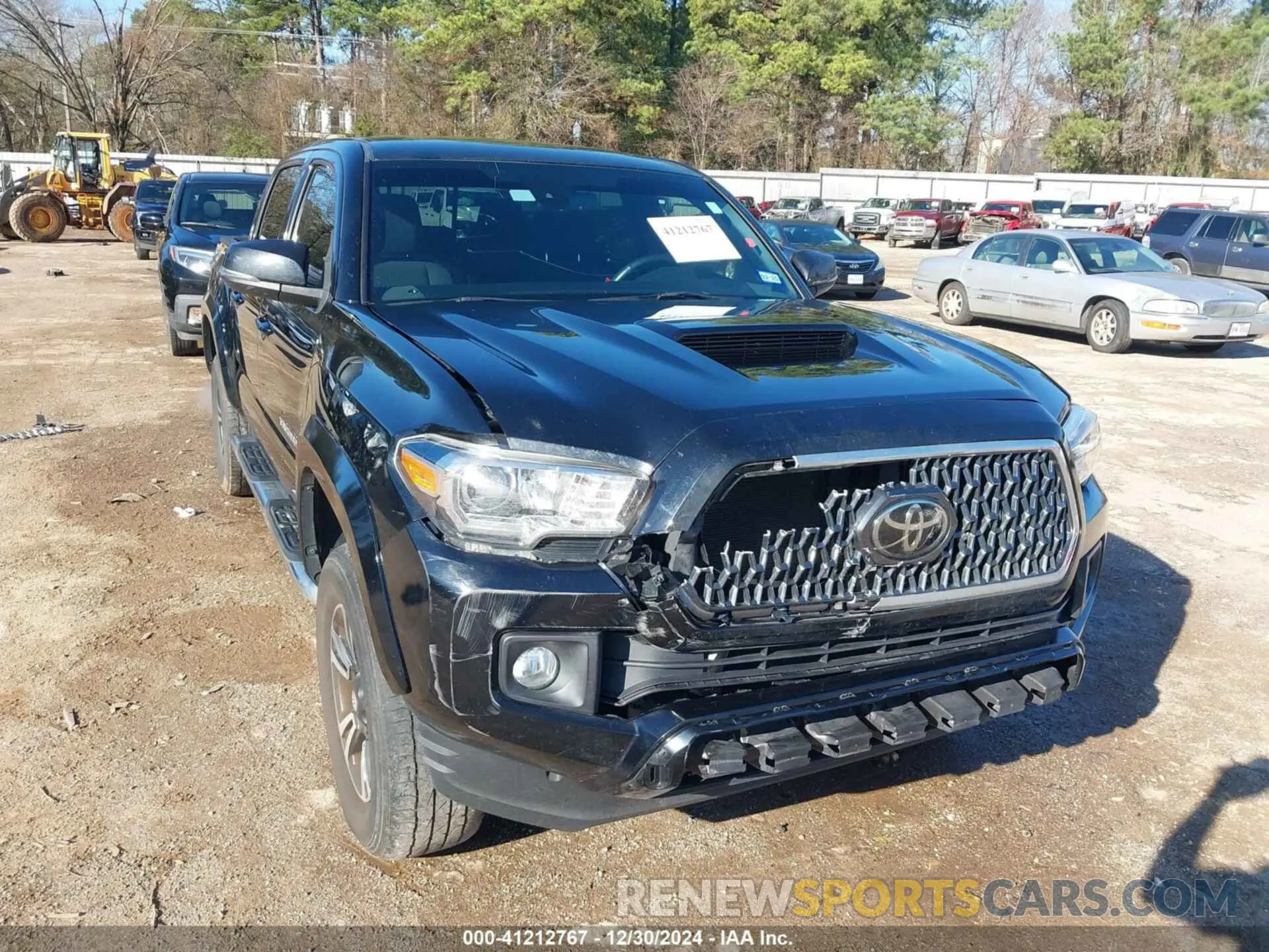 6 fotografías del automóvil dañado 3TMCZ5AN1KM233279 TOYOTA TACOMA 2019