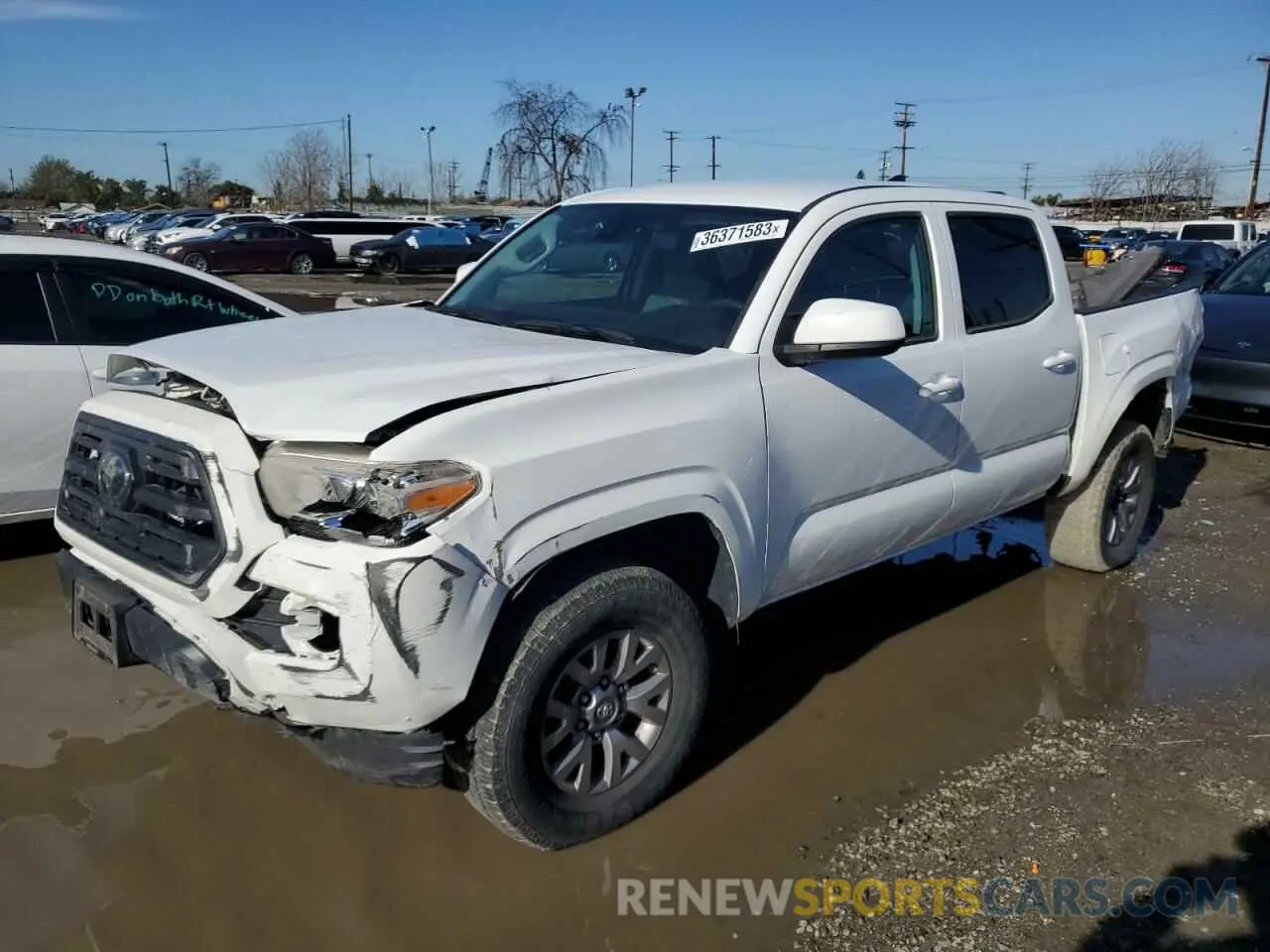 1 fotografías del automóvil dañado 3TMCZ5AN1KM238403 TOYOTA TACOMA 2019